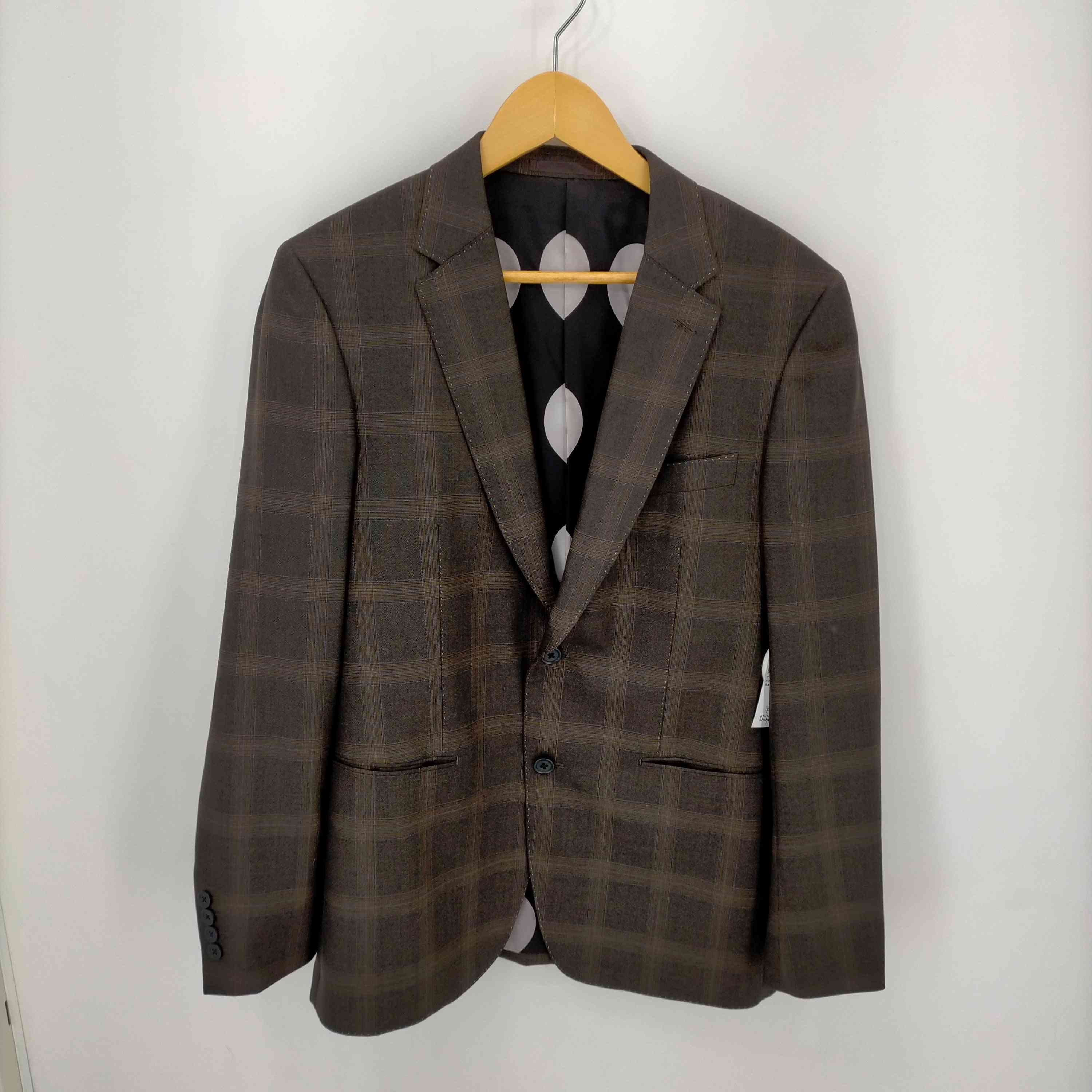 ポールスミス Paul Smith セットアップ 16AW vitale barberis canonico 裏地バルーン グレンチェック –  ブランド古着買取販売バズストア