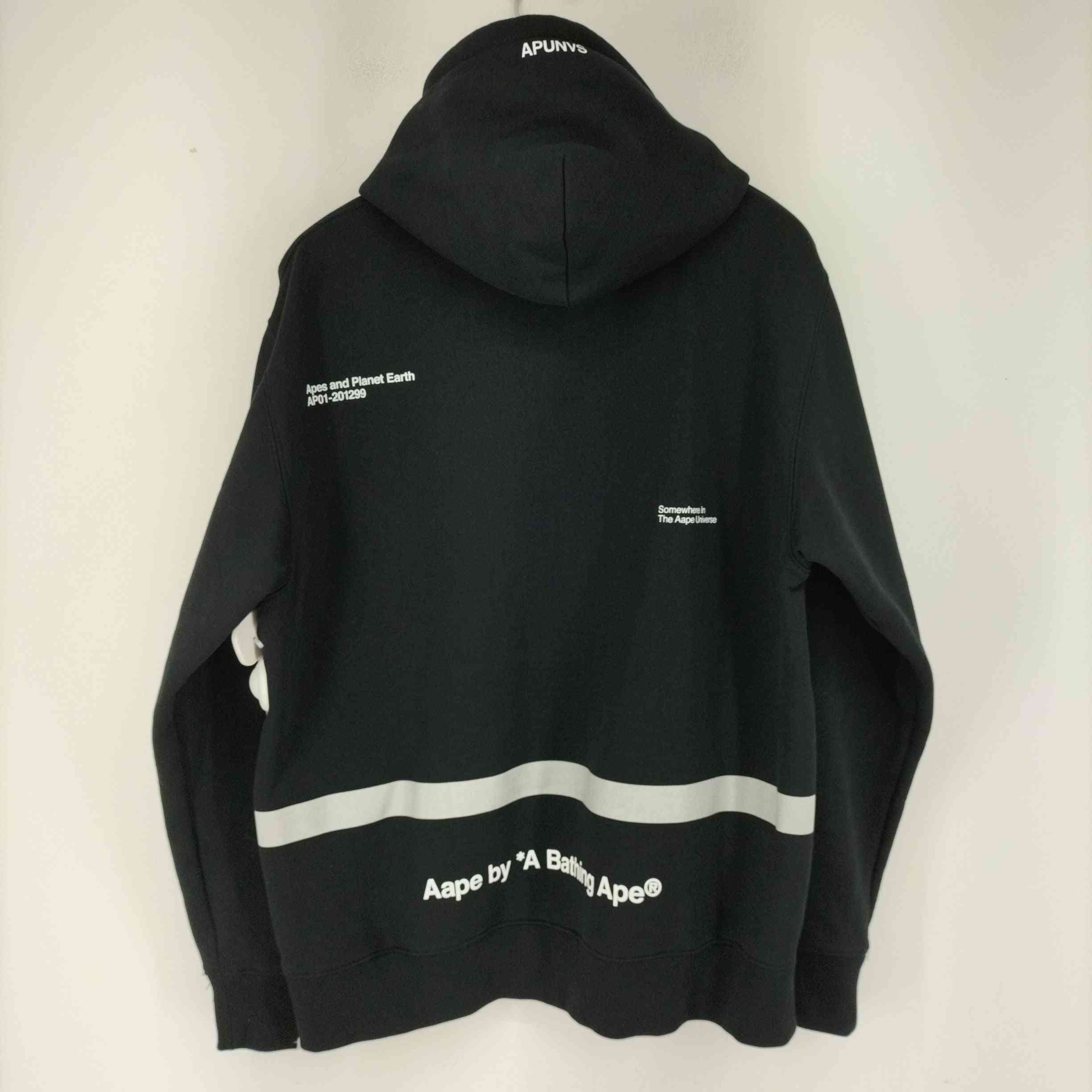 アベイシングエイプ A BATHING APE AAPE X NASA HOODED SWEATSHIRT ビッグサイズプルオーバーパーカー –  ブランド古着買取販売バズストア