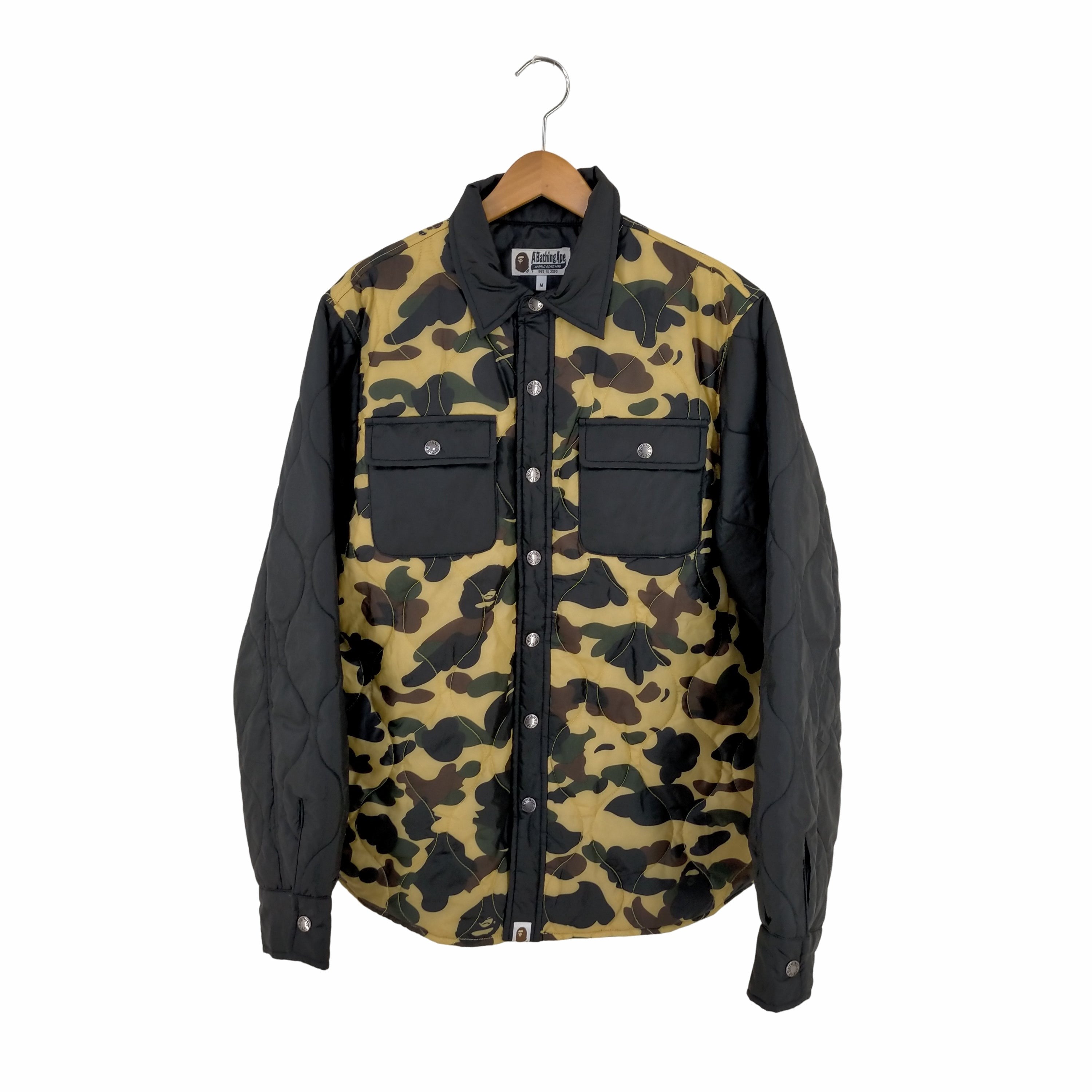 アベイシングエイプ A BATHING APE 1st Camo Quilting Jacket メンズ JPN：M