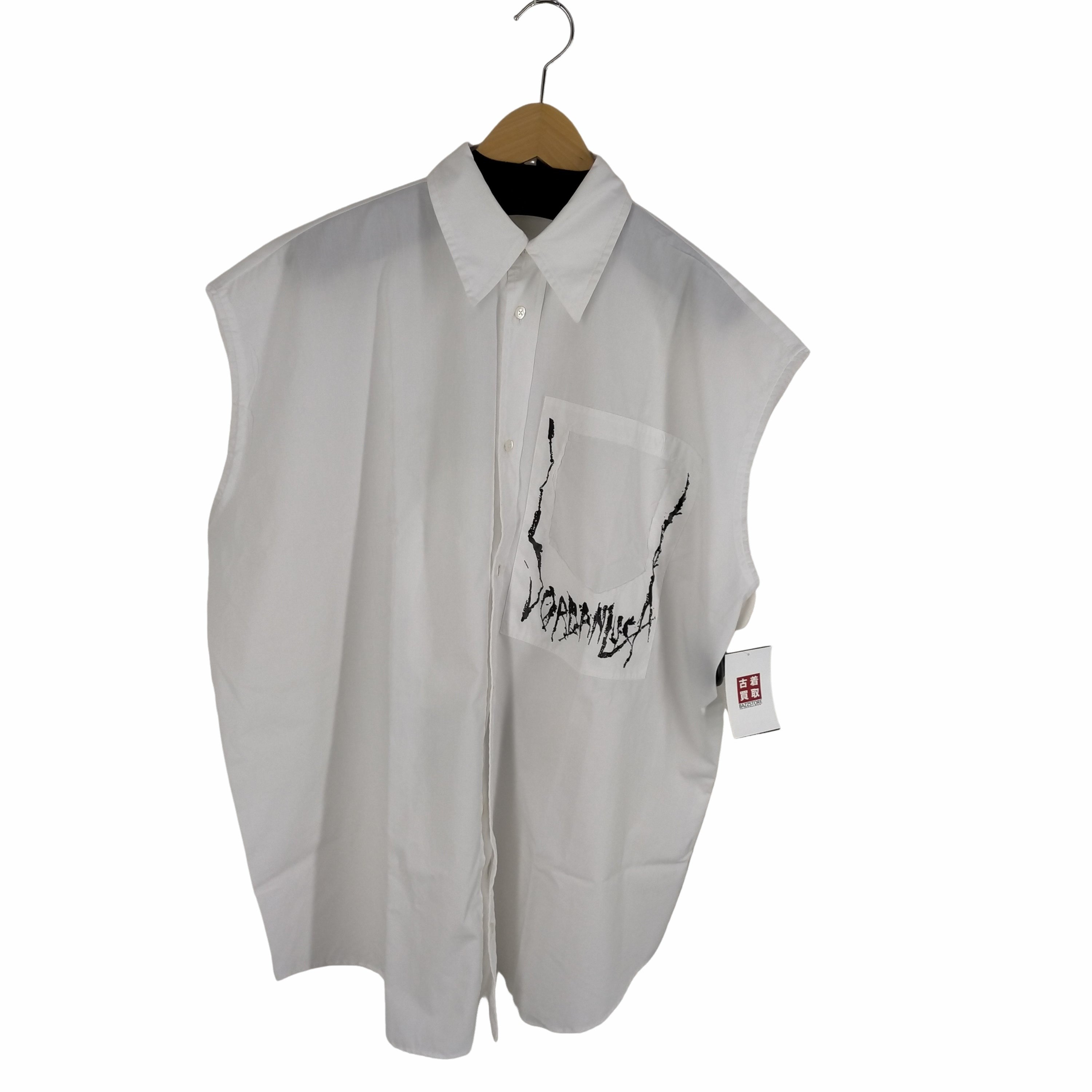 JORDANLUCA Skulls Cotton Shirt イタリア製 オーバーサイズ グラフィックプリントノースリーブシャツ メンズ J –  ブランド古着買取販売バズストア