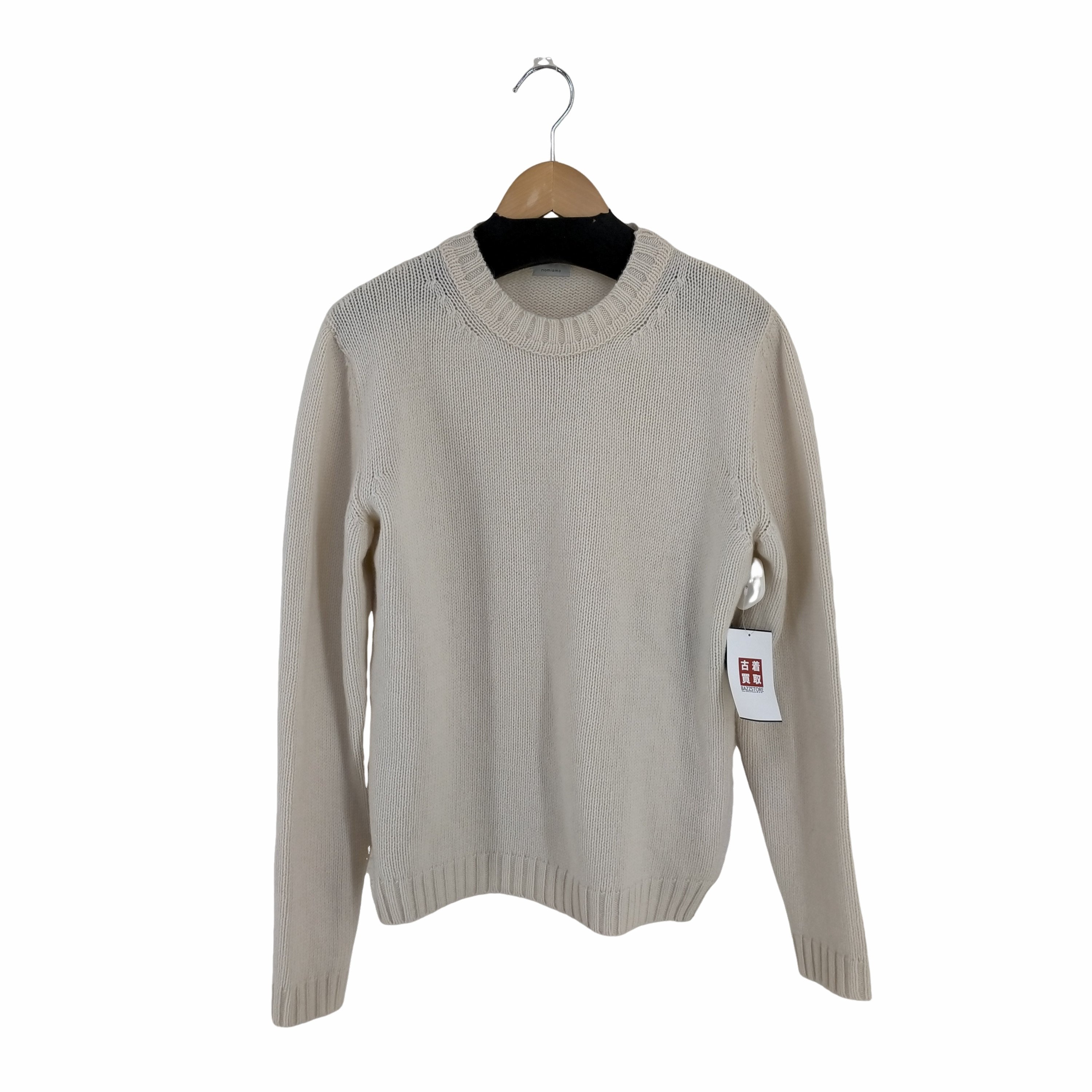 nomiamo cashmere middle gauge crew neck - ニット/セーター