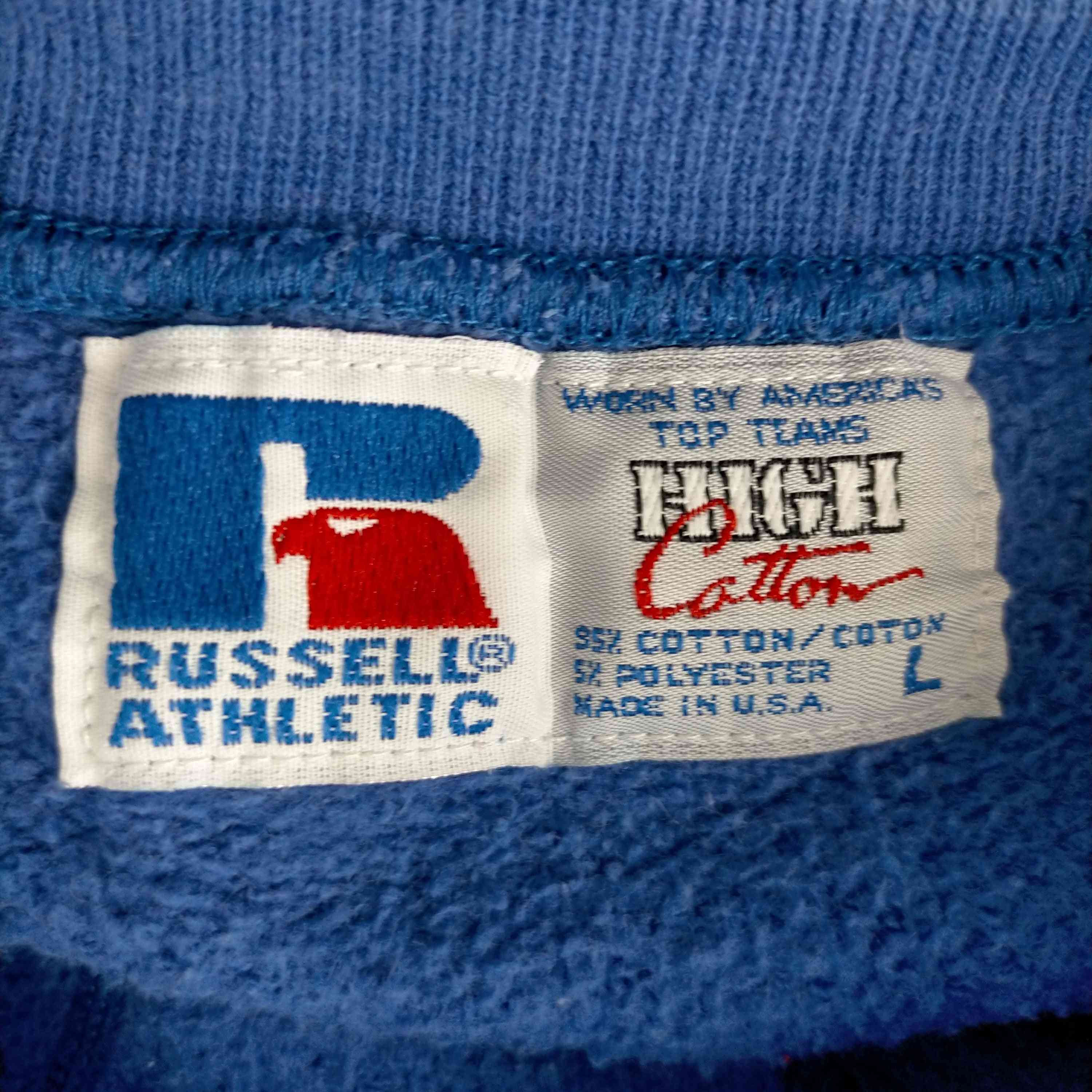 ラッセルアスレチック RUSSELL ATHLETIC 90s made in usa SMU クルーネックスウェット メンズ JPN：L –  ブランド古着買取販売バズストア