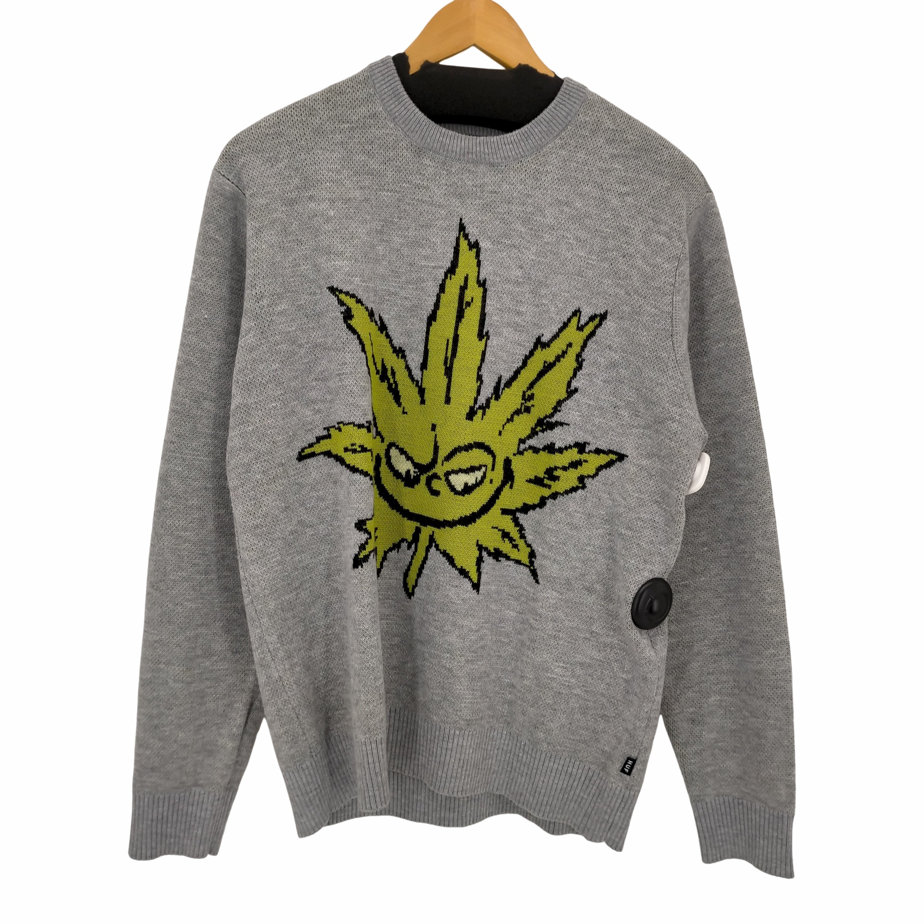 ハフ HUF GREENCH BUDDY CREWNECK SWEATER メンズ import：S