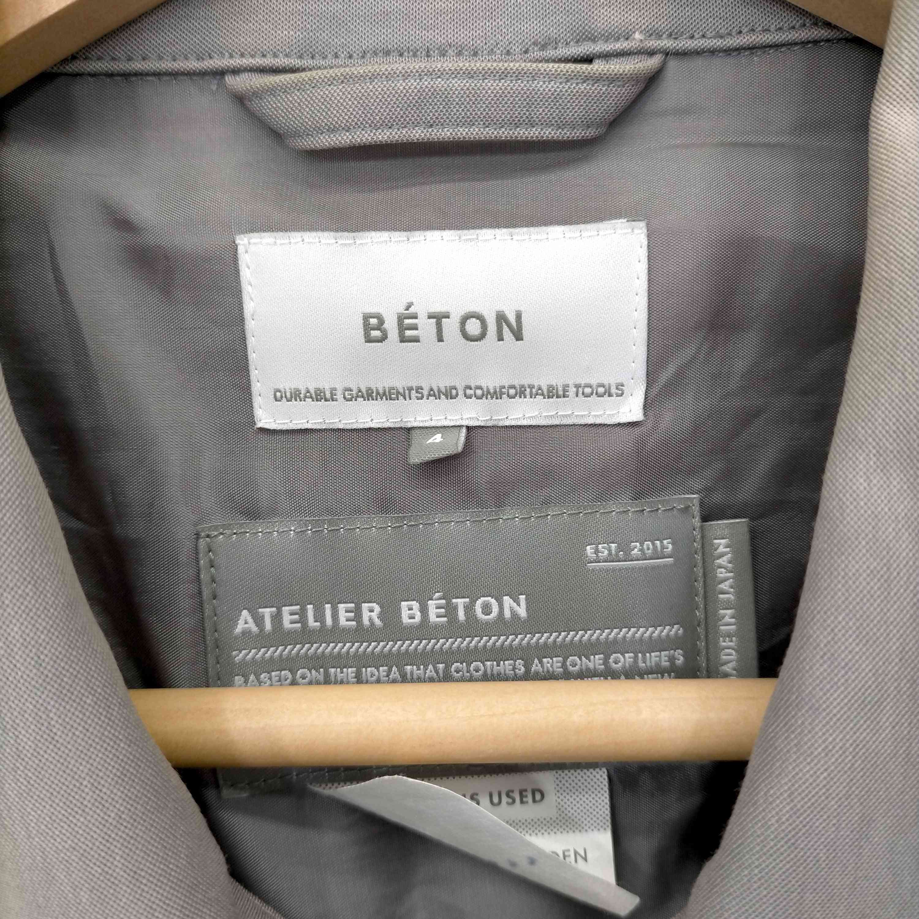 アトリエベトン ATELIER BETON 18SS/COMFORT ZIP BLOUSON メンズ 4