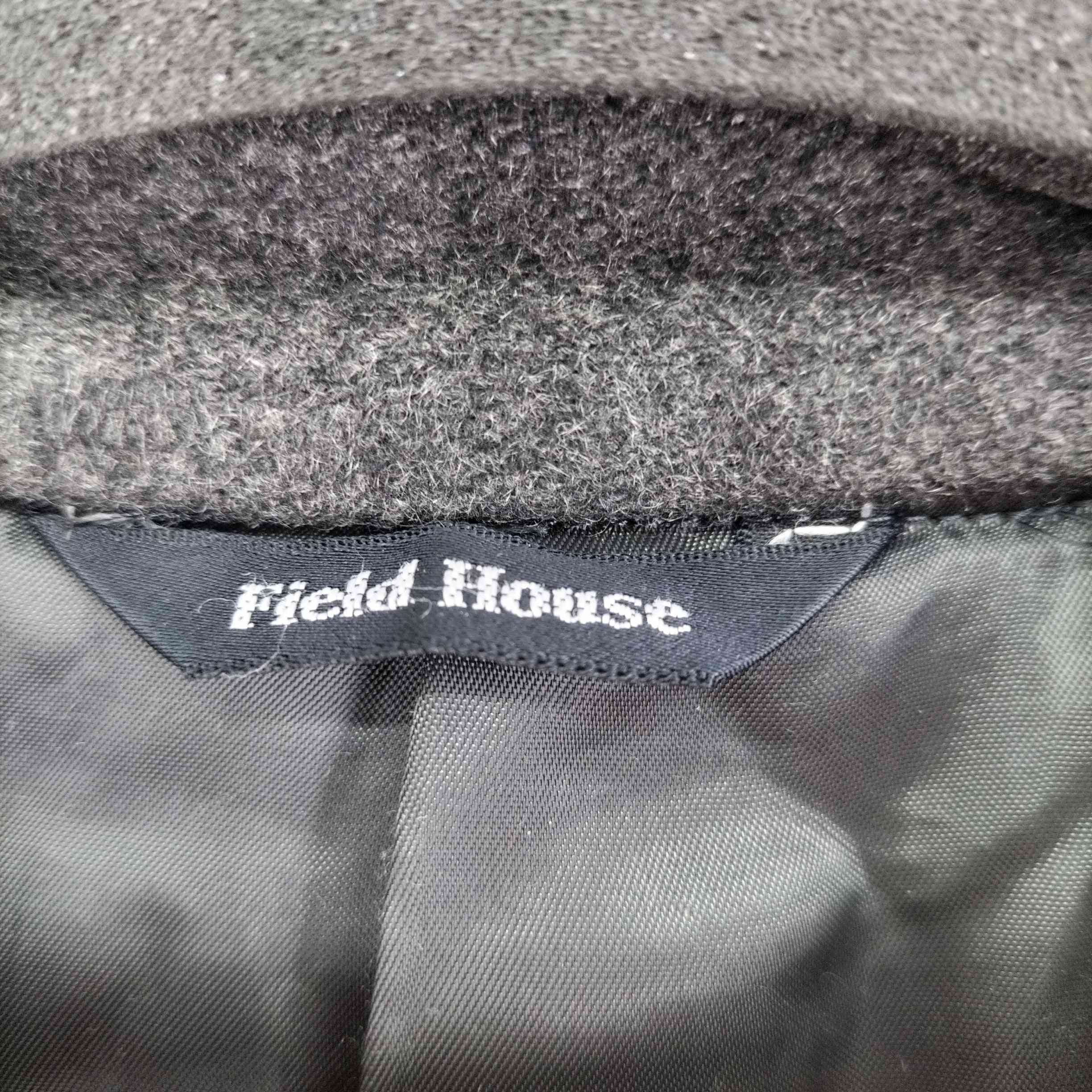 フィールドハウス FIELD HOUSE カシミヤ100 ステンカラーコート メンズ