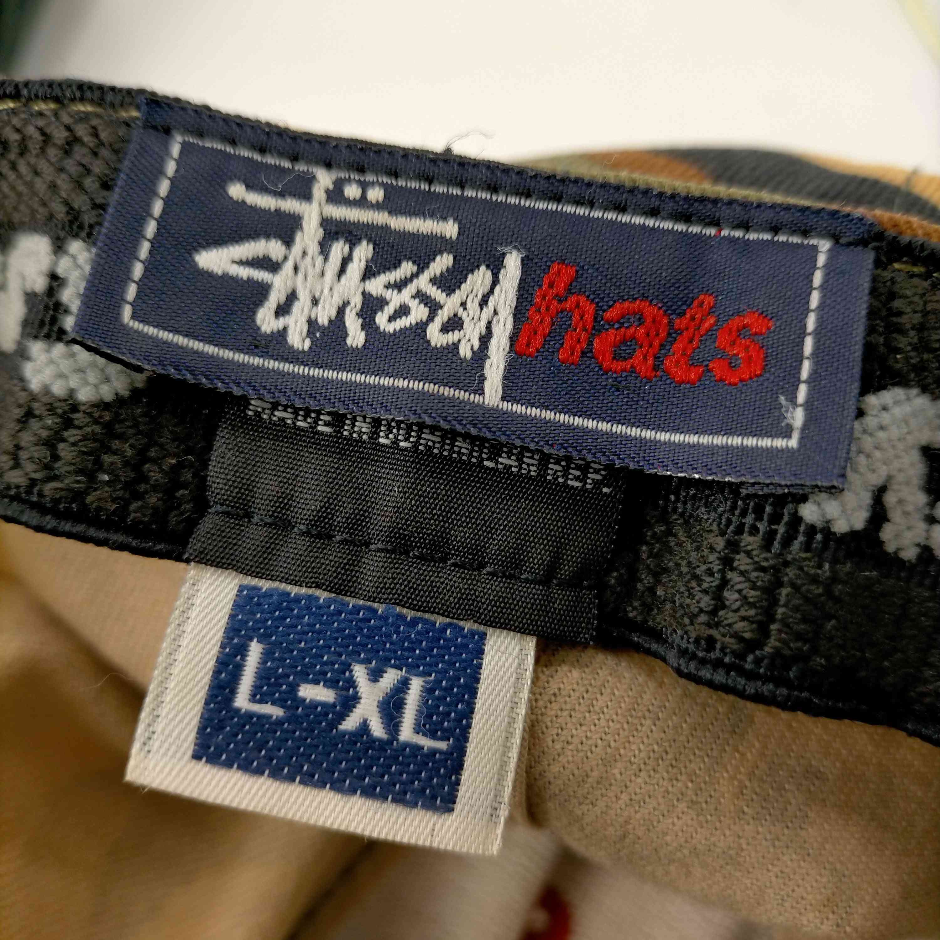 ステューシー Stussy OLD STUSSY HATS 迷彩 6パネルキャップ