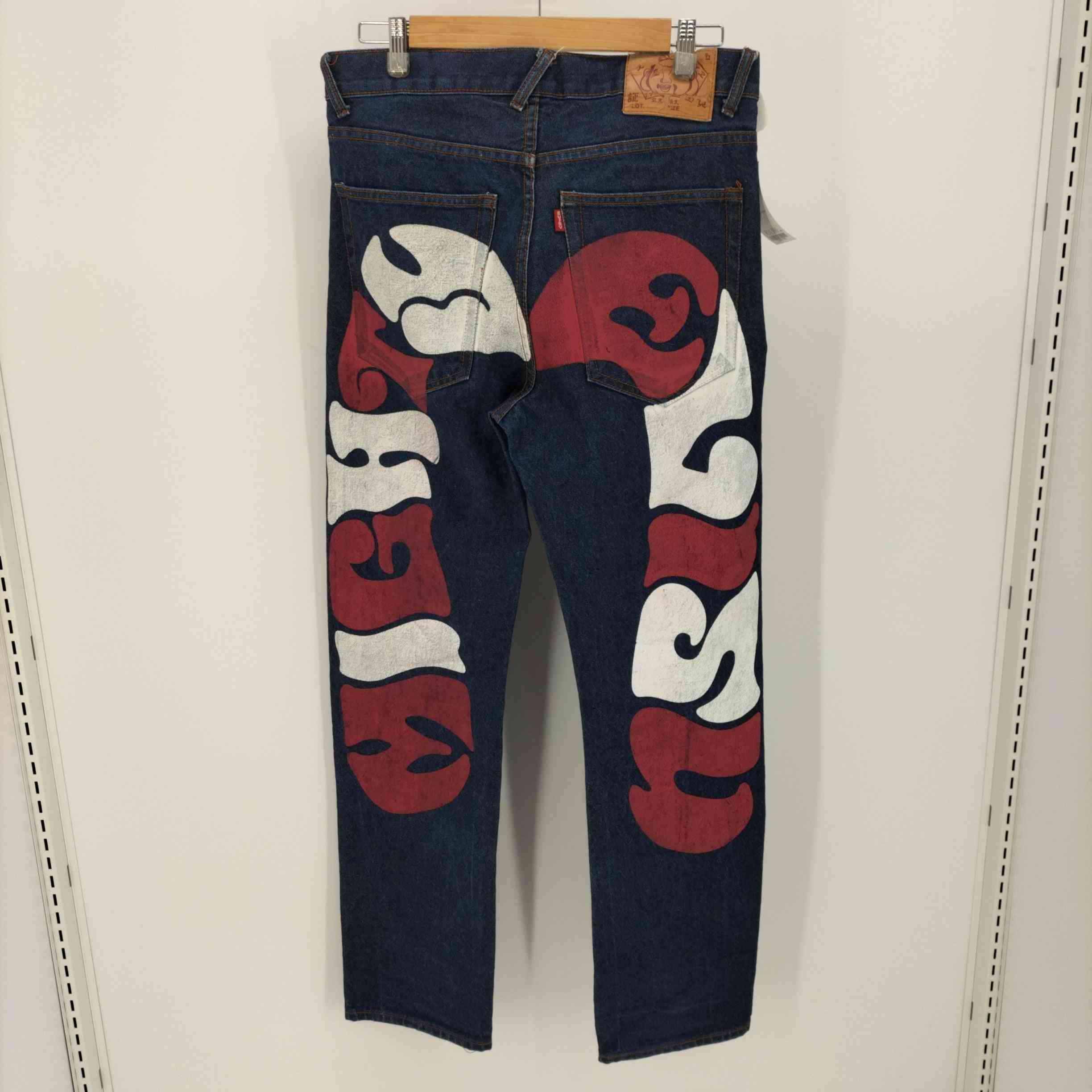 EVISU エヴィス デニムパンツ 大黒ペイント　エビス　No.2 W32 EVISU◇エヴィス MIGHTY マイティー デニム NO.2（ブルー）38×35◇USED