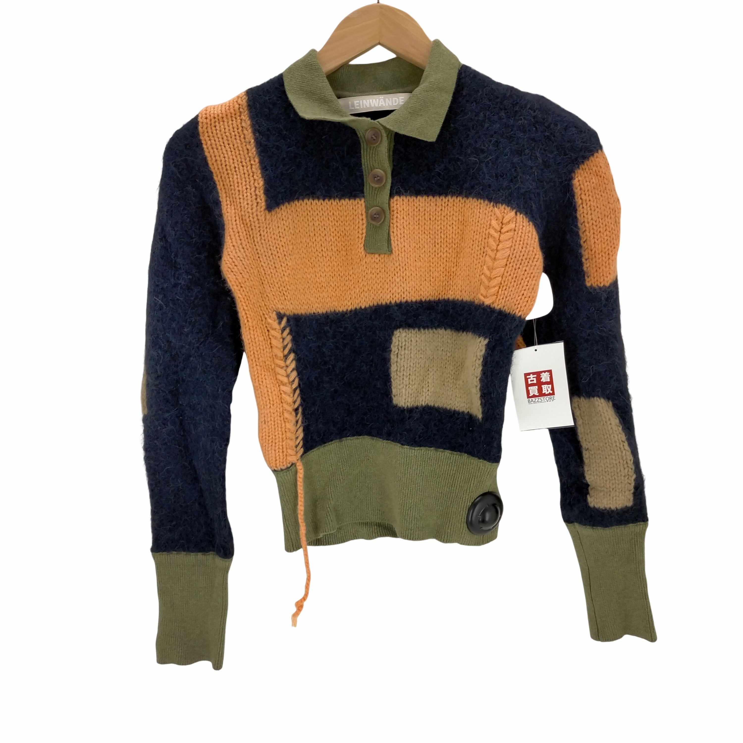 leinwande ／ Intarsia Knitted Polo leinwande ／ Intarsia Knitted Polo