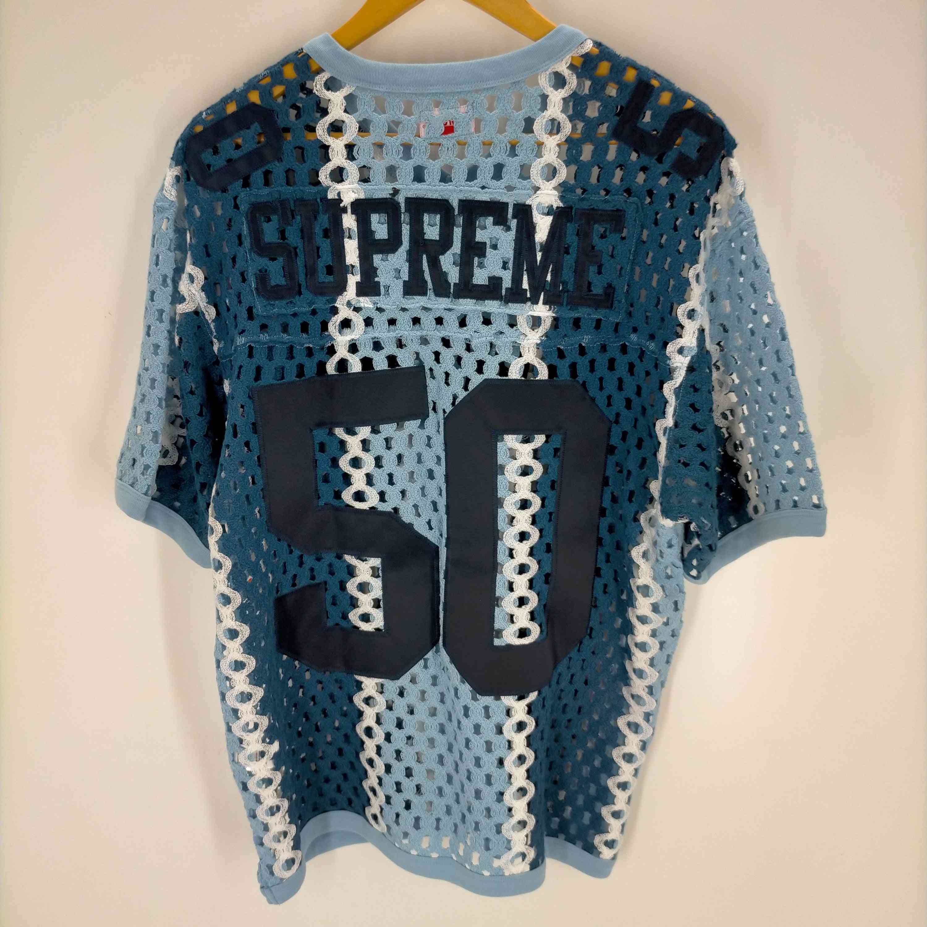 シュプリーム Supreme 23SS Crochet Football Jersey メンズ JPN：M