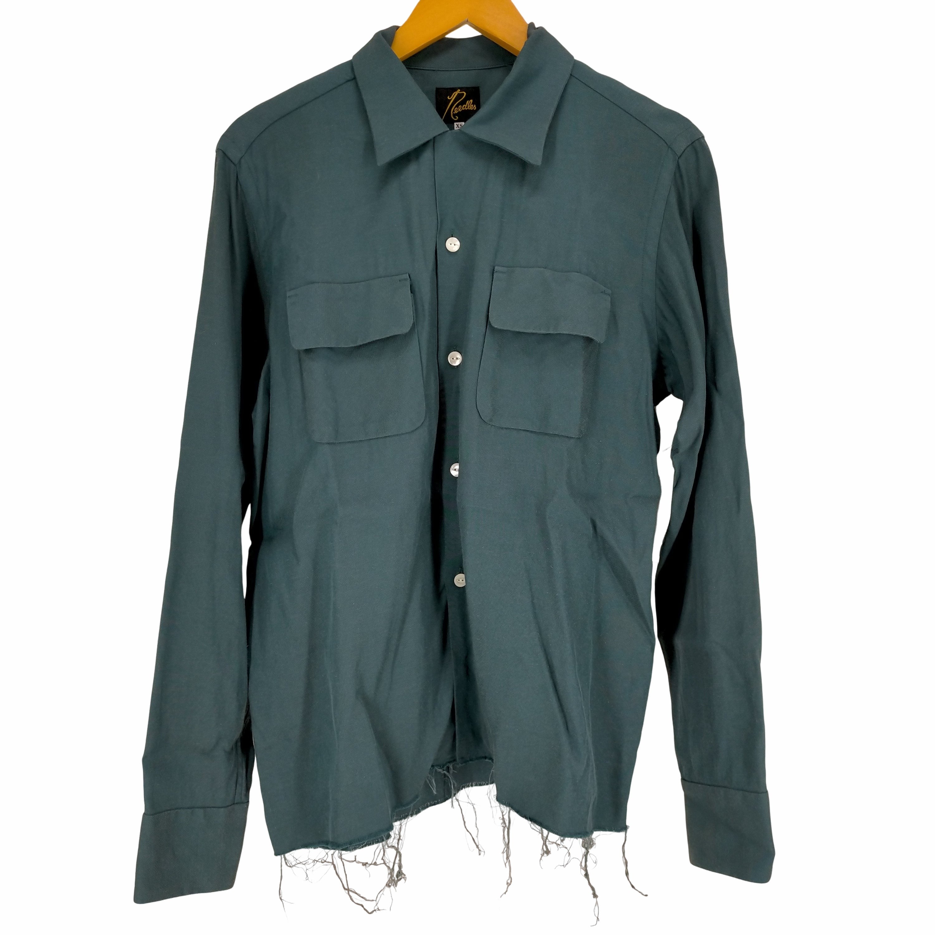 ニードルズ Needles 20AW CUT-OF F BOTTUM CLASSIC SHIRT メンズ JPN