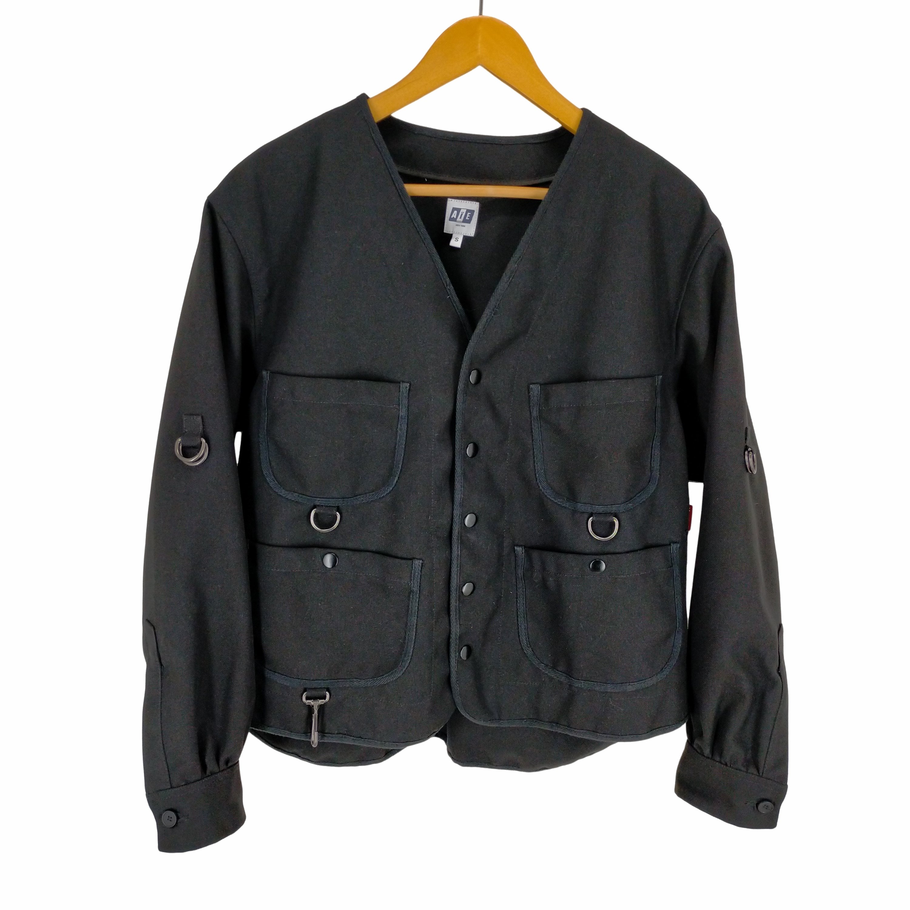 エーアイイー AiE WRD Jacket - Dry Serge - Black メンズ JPN：S
