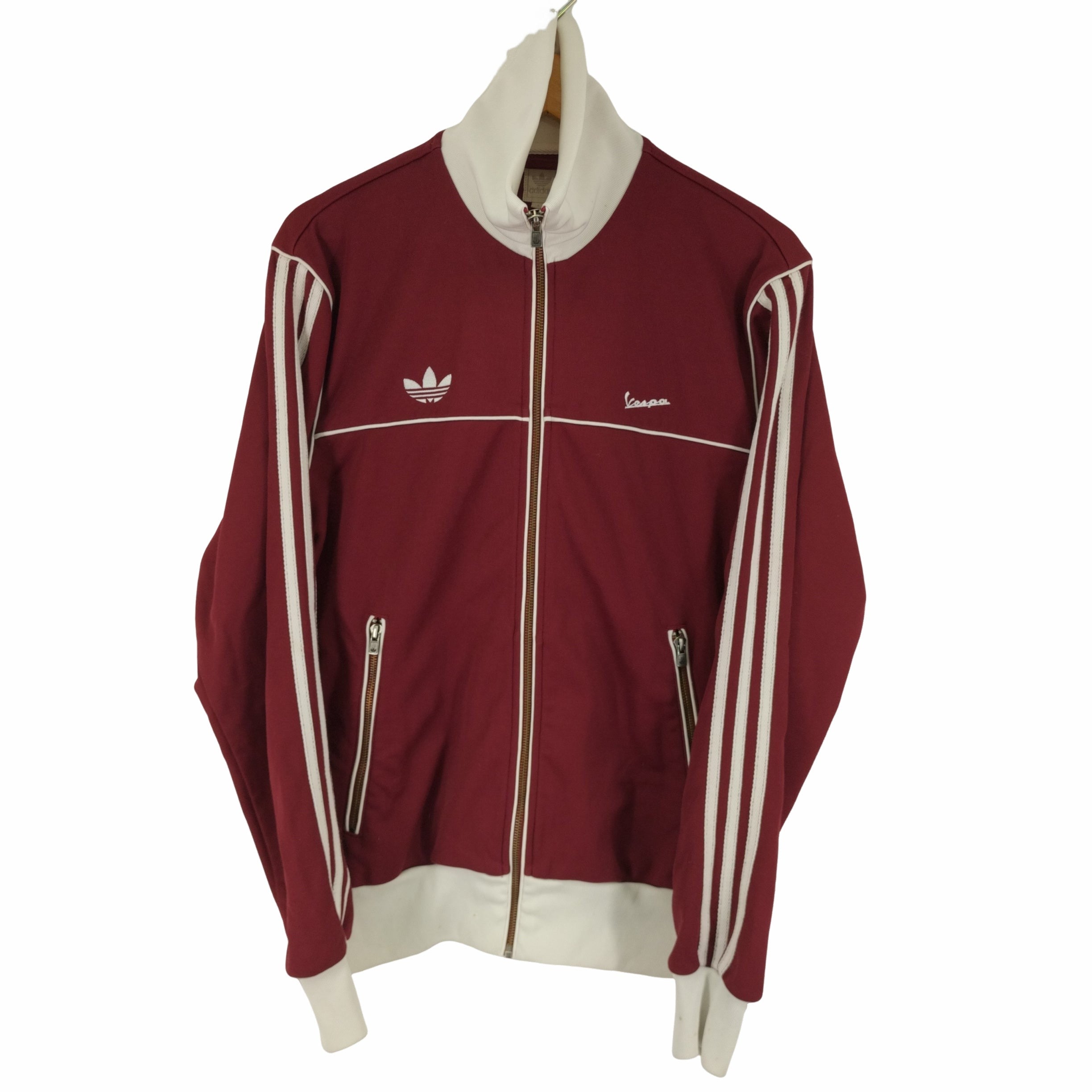 00's adidas アディダス Vespa トラックジャケット adidas アディダス × Vespa ベスパ トラックジャケット刺繍ロゴ
