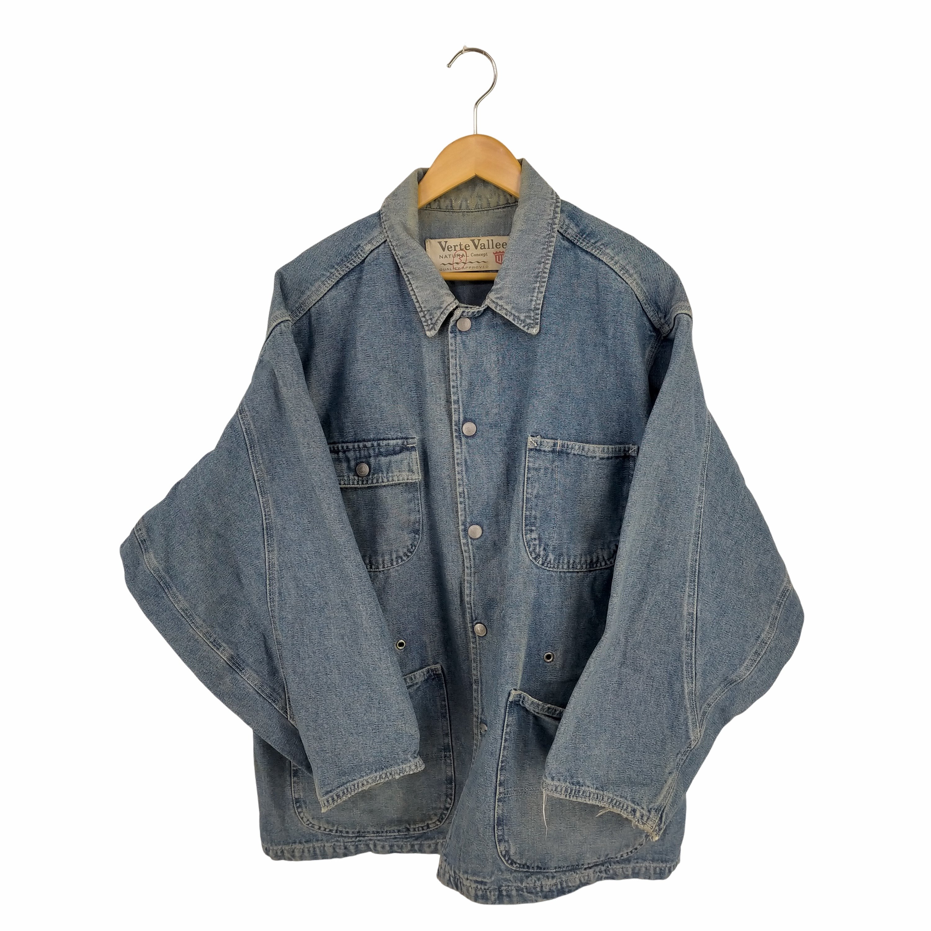 VERTE VALLEE デニムカバーオール メンズ import：L – ブランド古着 
