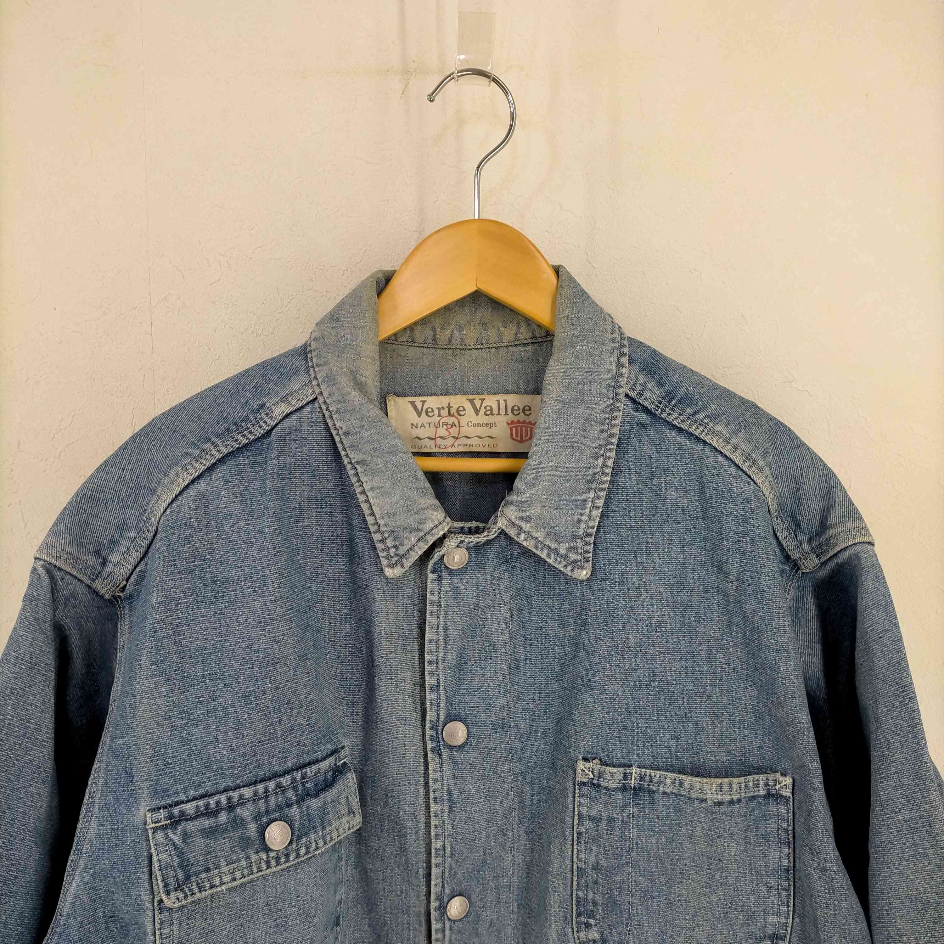 VERTE VALLEE デニムカバーオール メンズ import：L – ブランド古着 