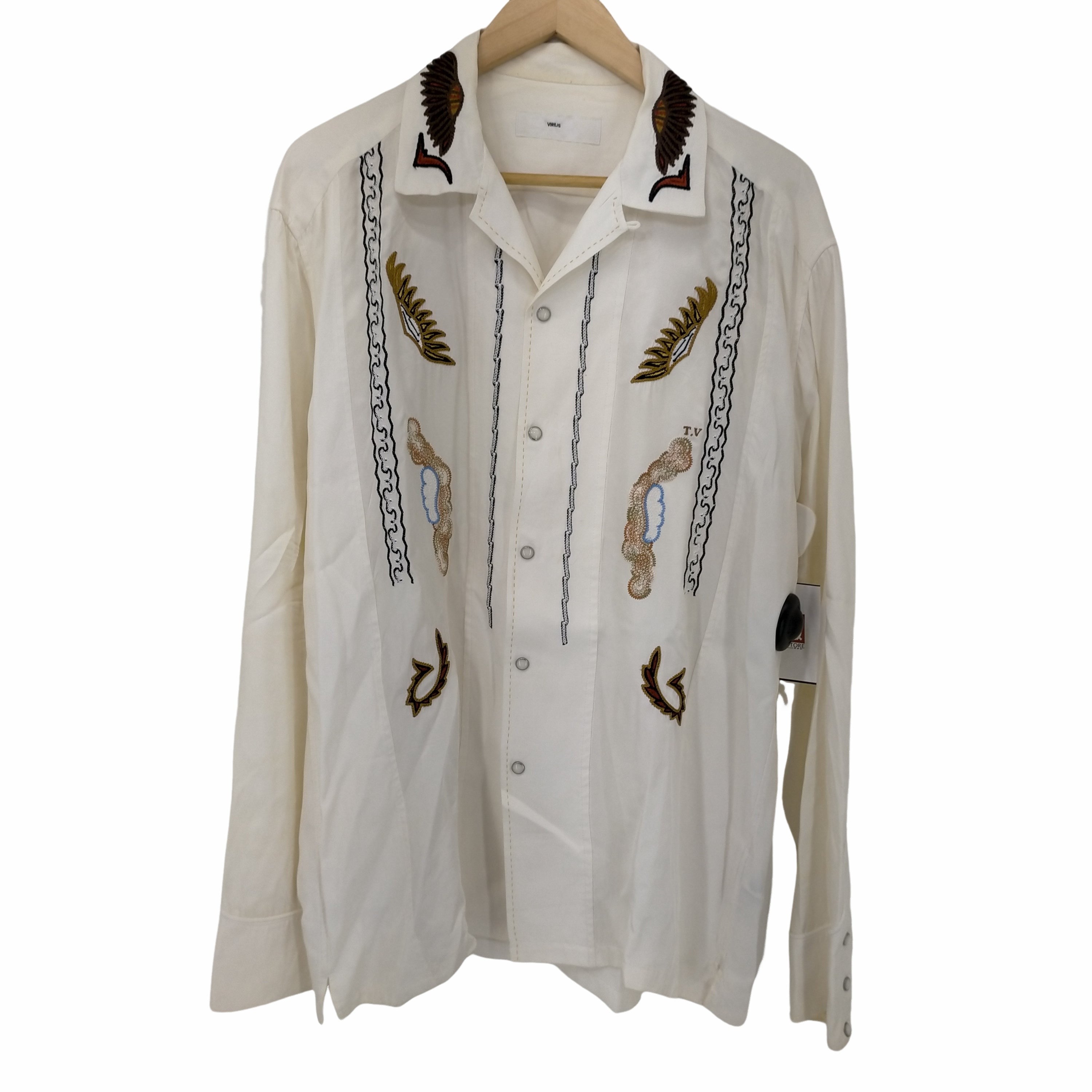 トーガビリリース TOGA VIRILIS 20AW/Rayon Embroidery Shirts メンズ