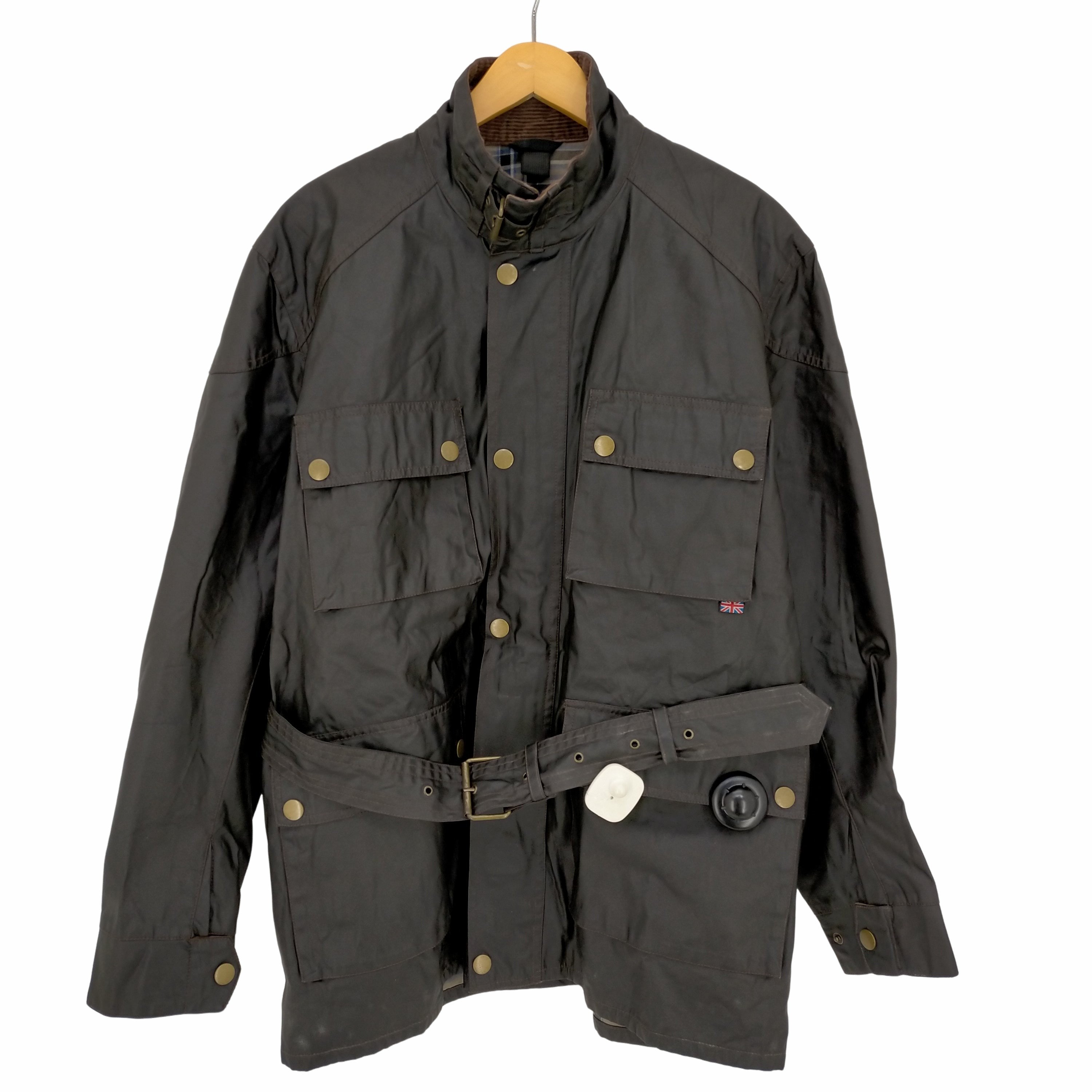 ベルスタッフ Belstaff GOLD LABEL イタリア製 TRIALMASTER LEGEND 2007 トライアルマスター  ワックスコットンジャケット メンズ import：XL