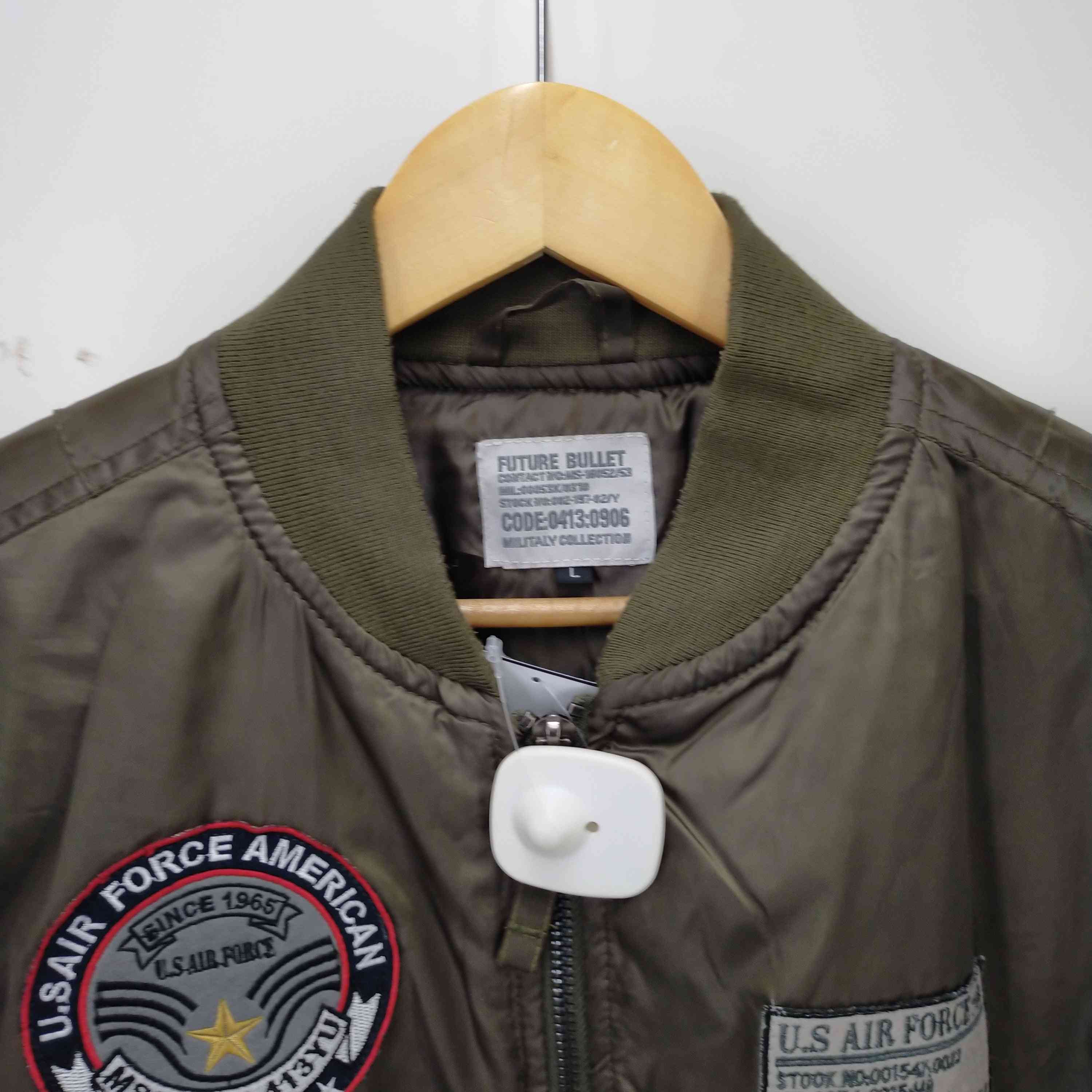 フューチャーバレット FUTURE BULLET US AIR FORCE MA-1 メンズ JPN：L