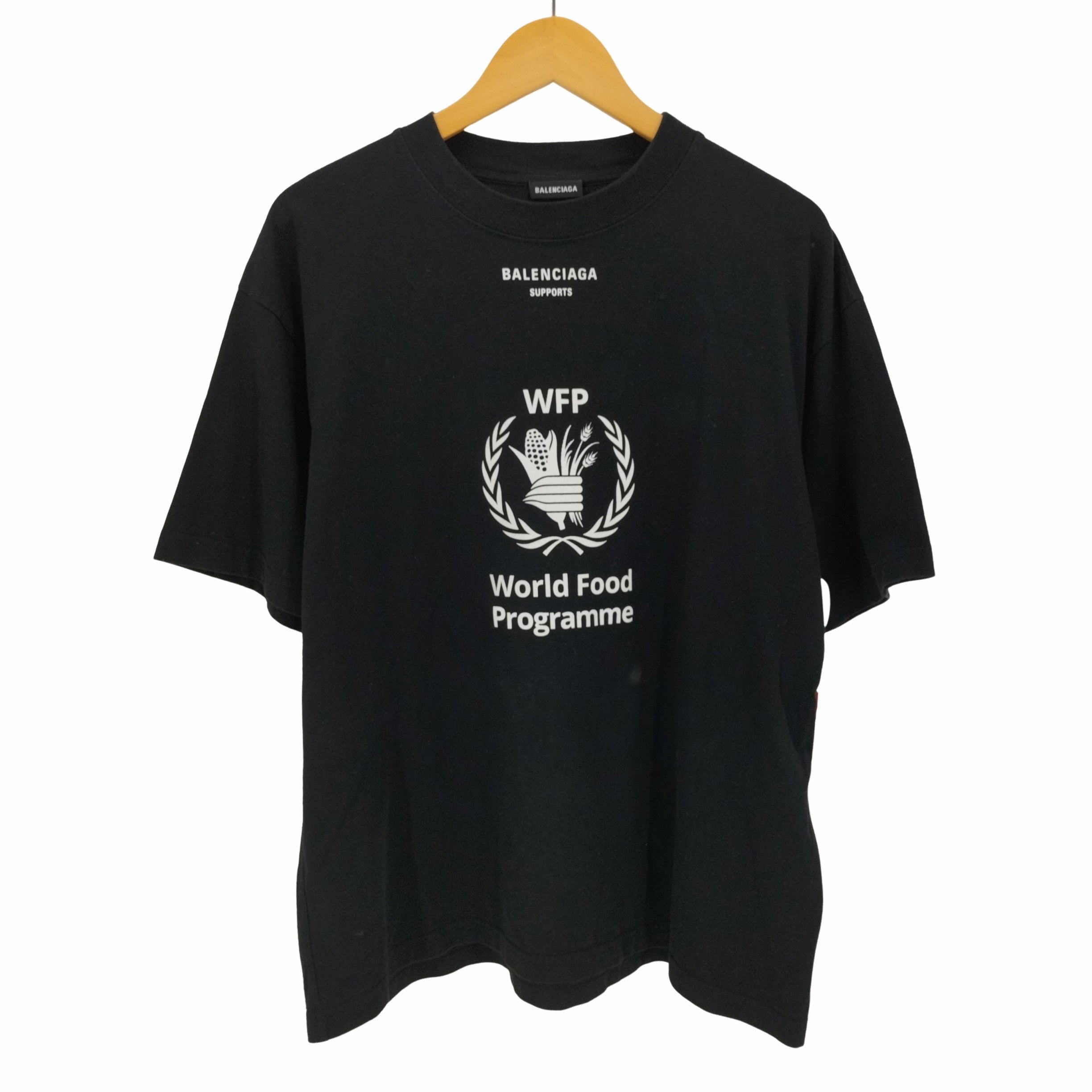 バレンシアガ BALENCIAGA 18AW WFP World Food Progamme S/S Tee メンズ import：S –  ブランド古着買取販売バズストア