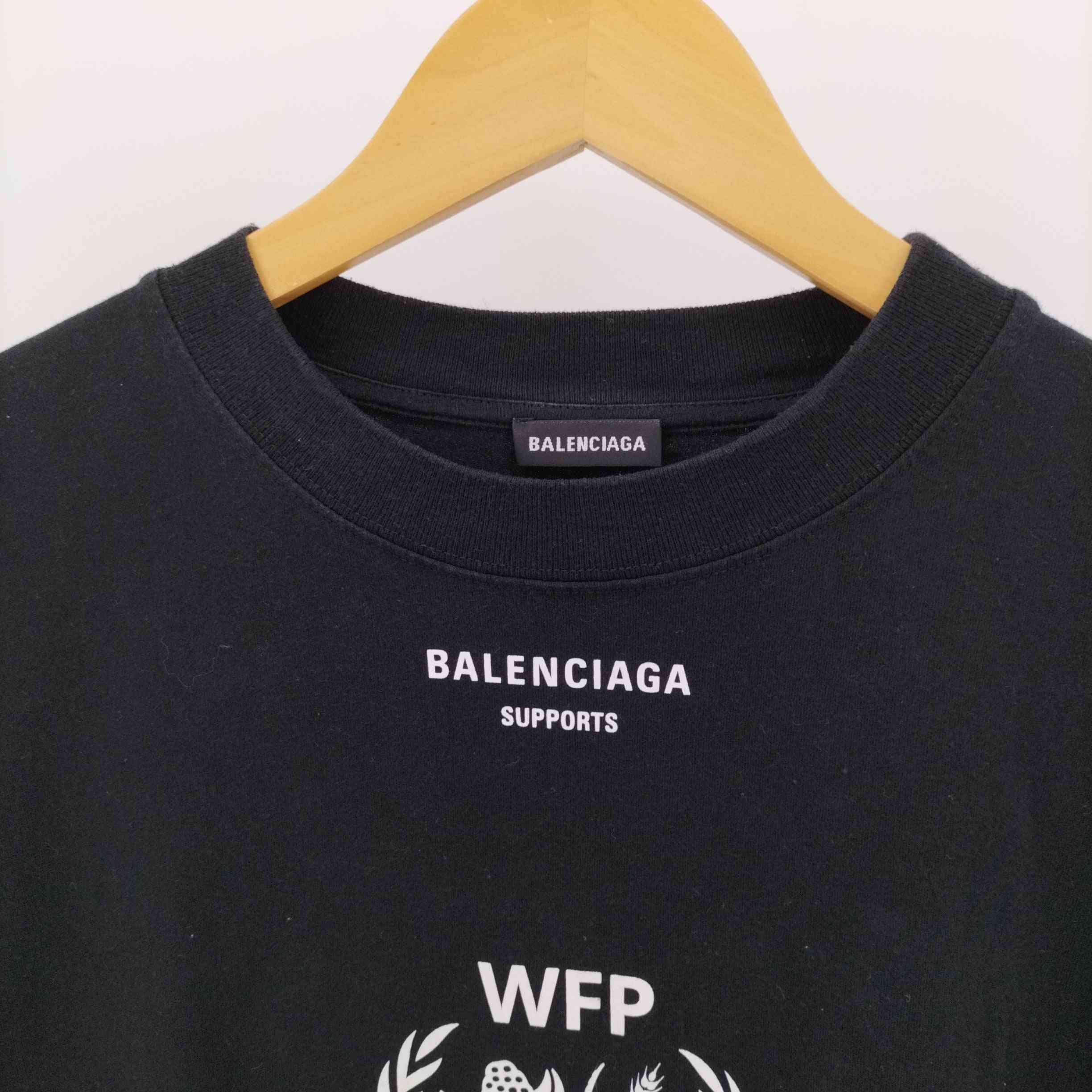 バレンシアガ BALENCIAGA 18AW WFP World Food Progamme S/S Tee メンズ import：S –  ブランド古着買取販売バズストア