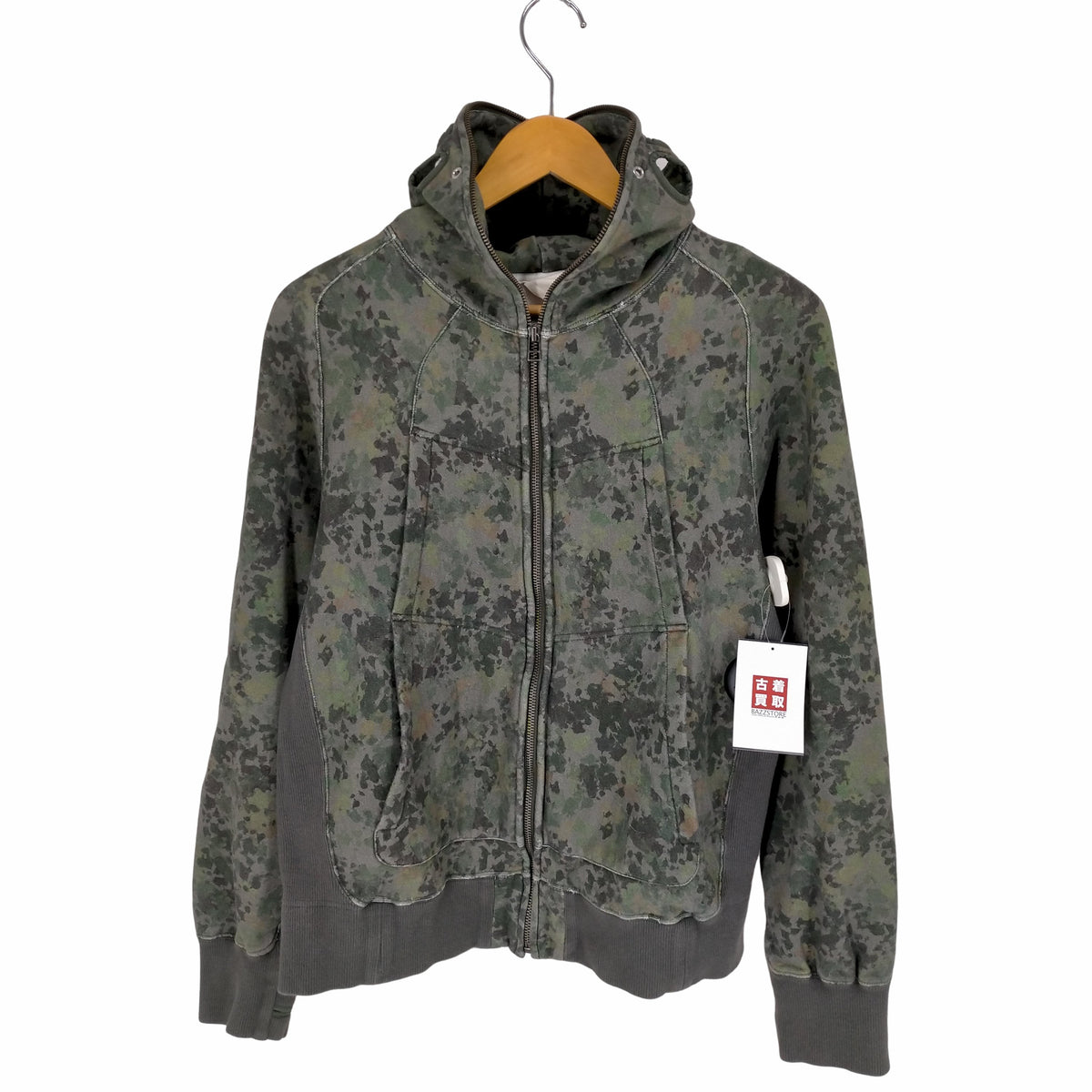 JIAN YE 22AW SOLIDER CAMO HOODIE メンズ FREE – ブランド古着買取