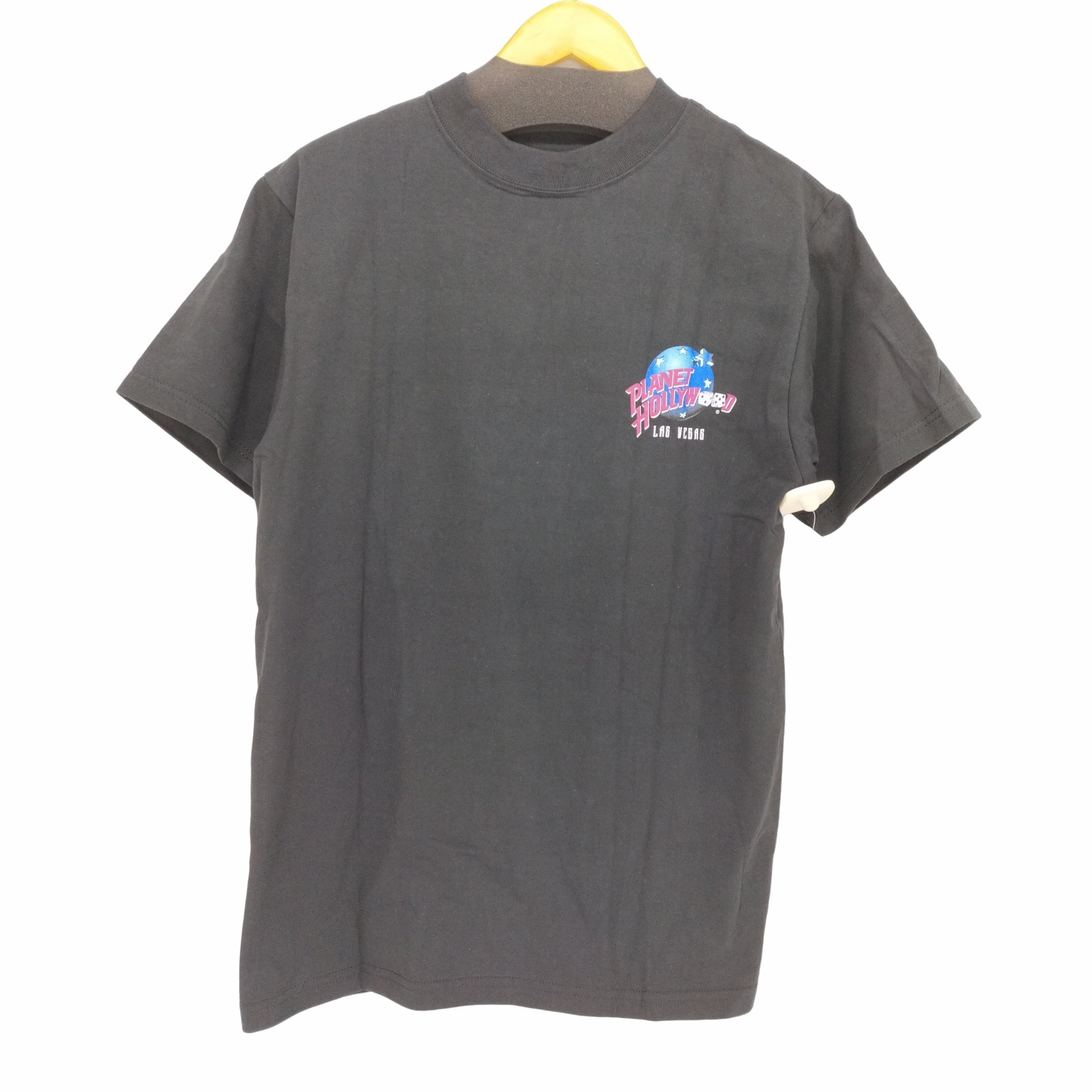 プラネットハリウッド PLANET HOLLYWOOD BLK MOTCYL T バックプリントt