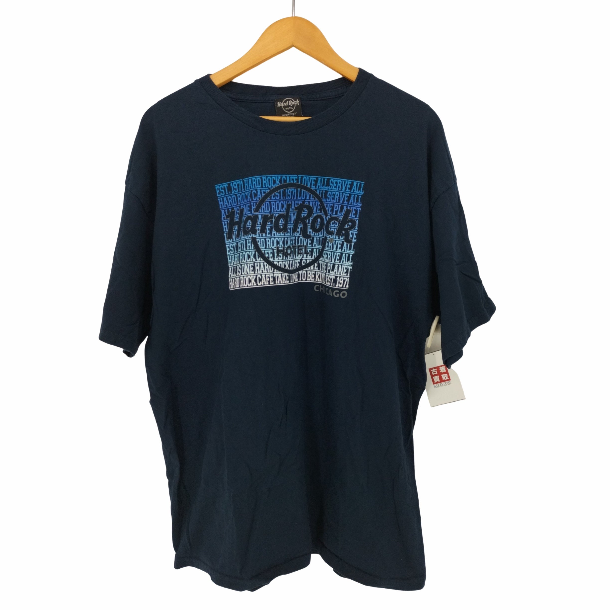 ハードロックカフェ Hard Rock Cafe CHICAGO 両面プリント S/S Tシャツ