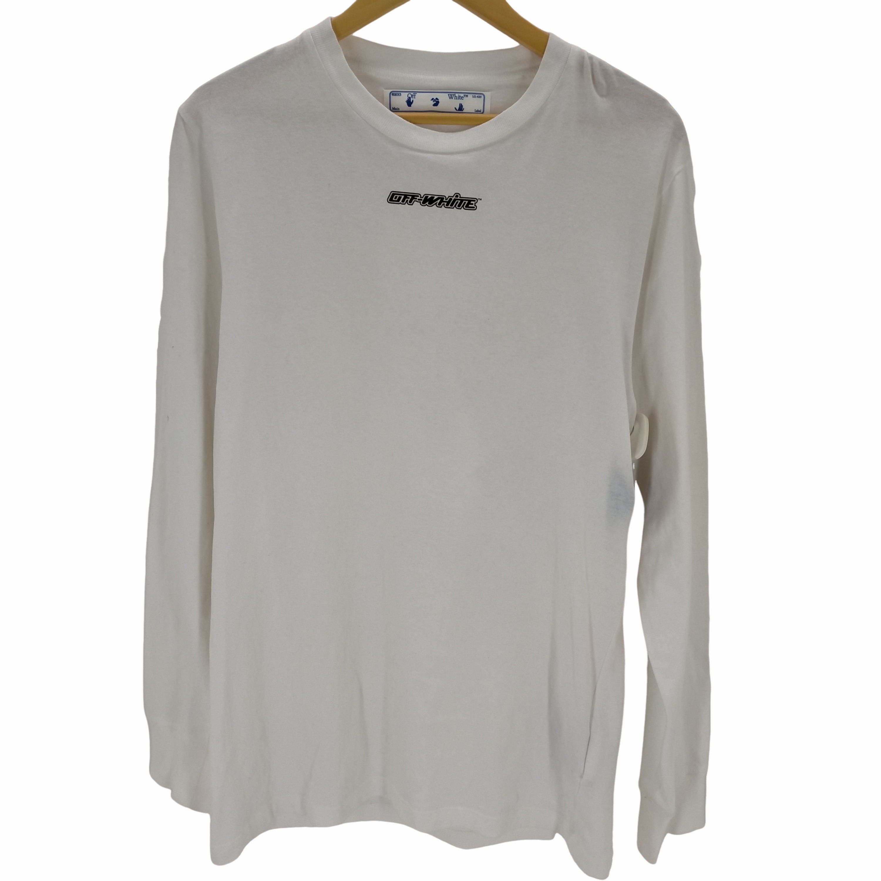 オフホワイト OFF-WHITE 20AW MARKER ARROWS L/S T-SHIRT メンズ JPN：M – ブランド古着買取販売バズストア