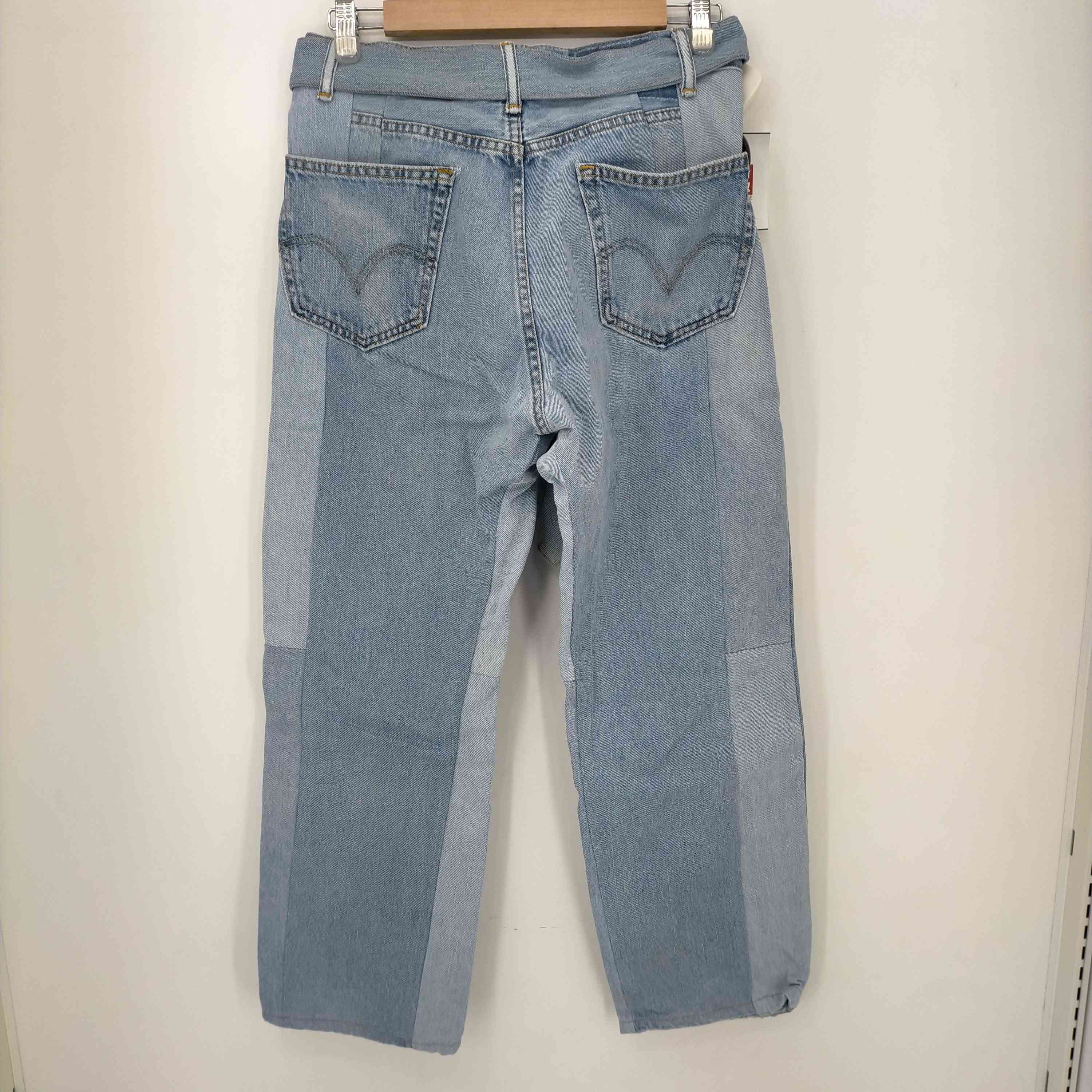 シーオール SEEALL 再構築リメイクデニムパンツ RECONSTRUCTED BUGGY DENIM メンズ JPN：3 –  ブランド古着買取販売バズストア