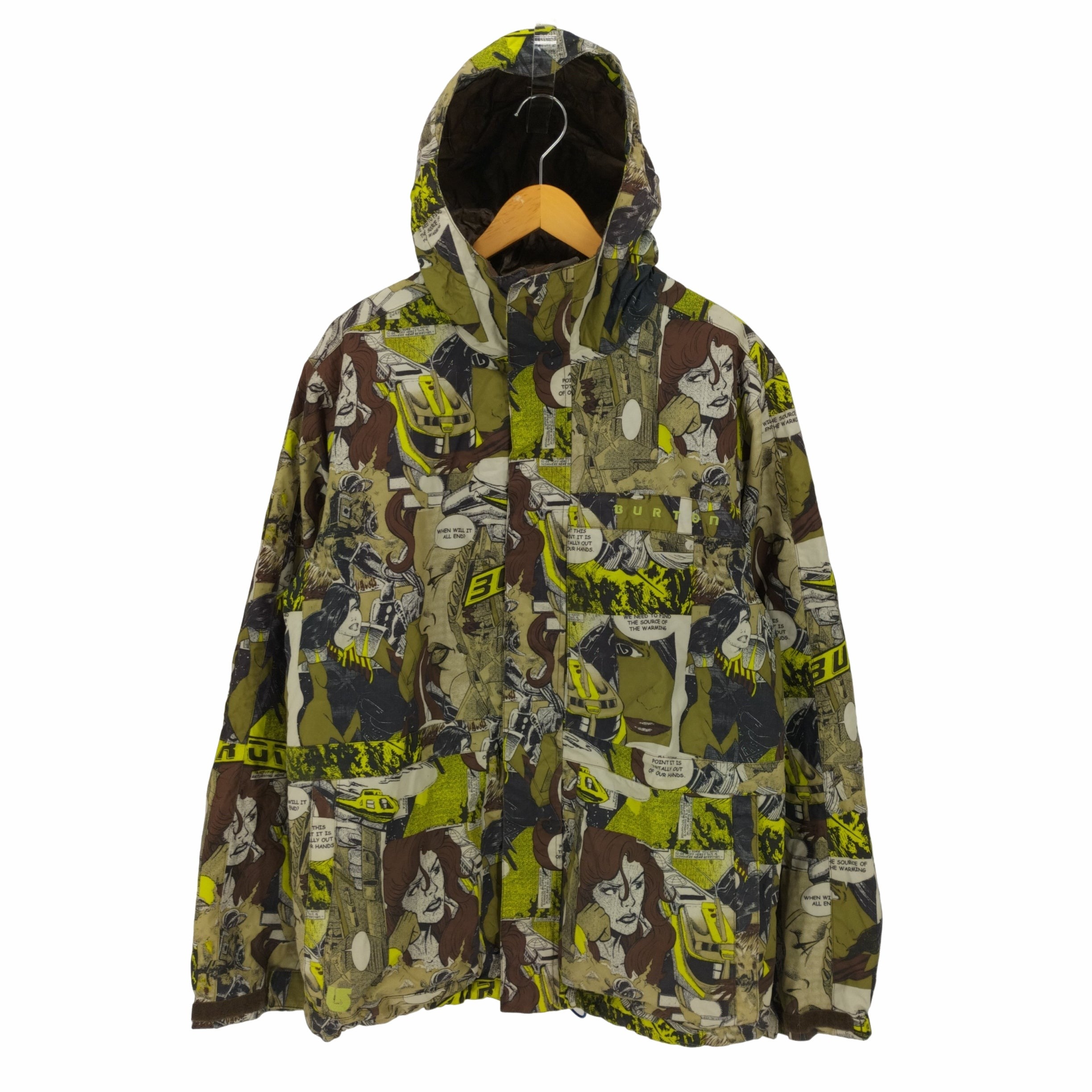 バートン BURTON DRYRIDE POACHER JACKET ポーチャージャケット スノボウェア スキーウェア アメコミ柄 メンズ –  ブランド古着買取販売バズストア