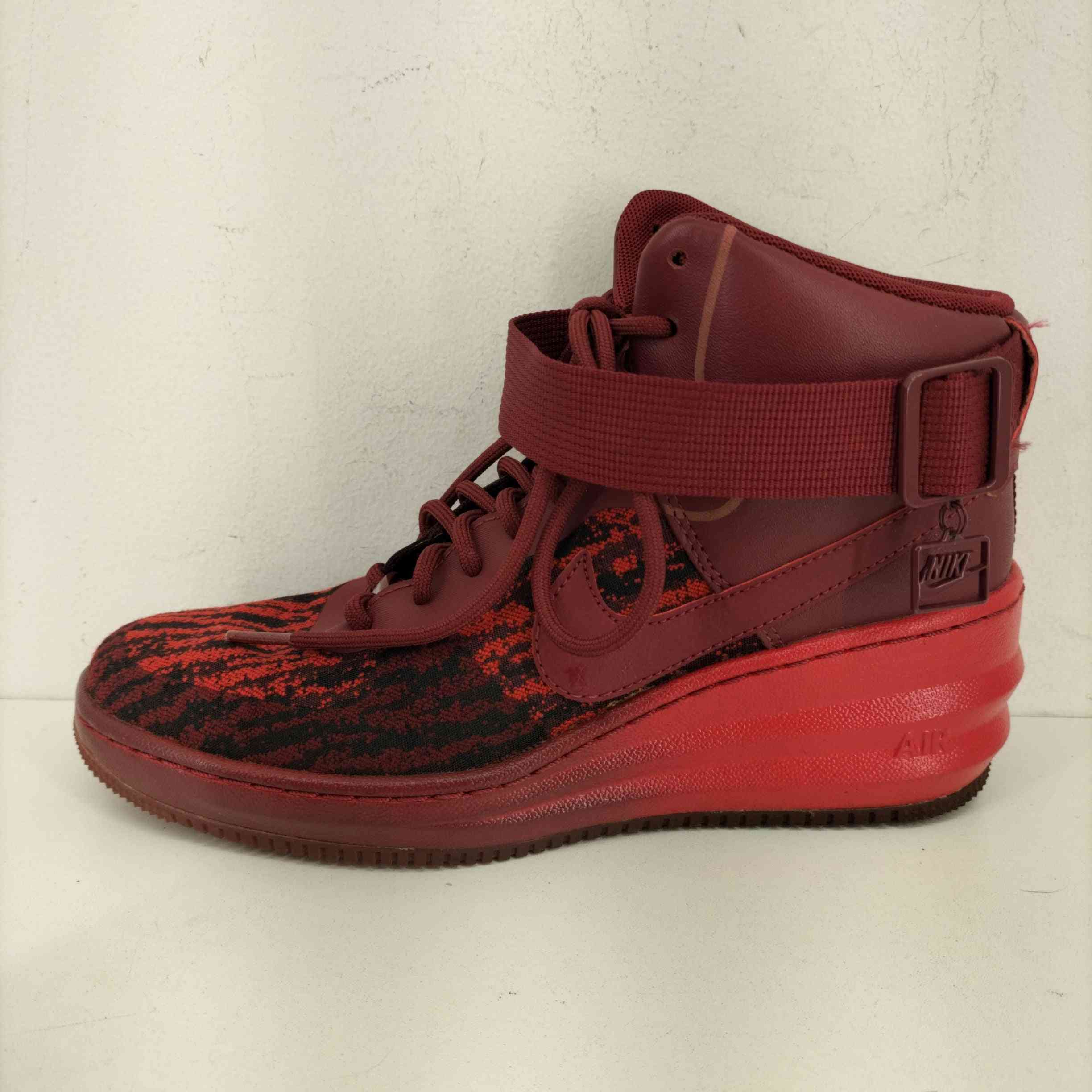 NIKE/ナイキ★LUNAR FORCE1 SKY HI/ルナフォース1スカイハイ★白×白×銀★箱&黒タグ付!!★24.0cm
