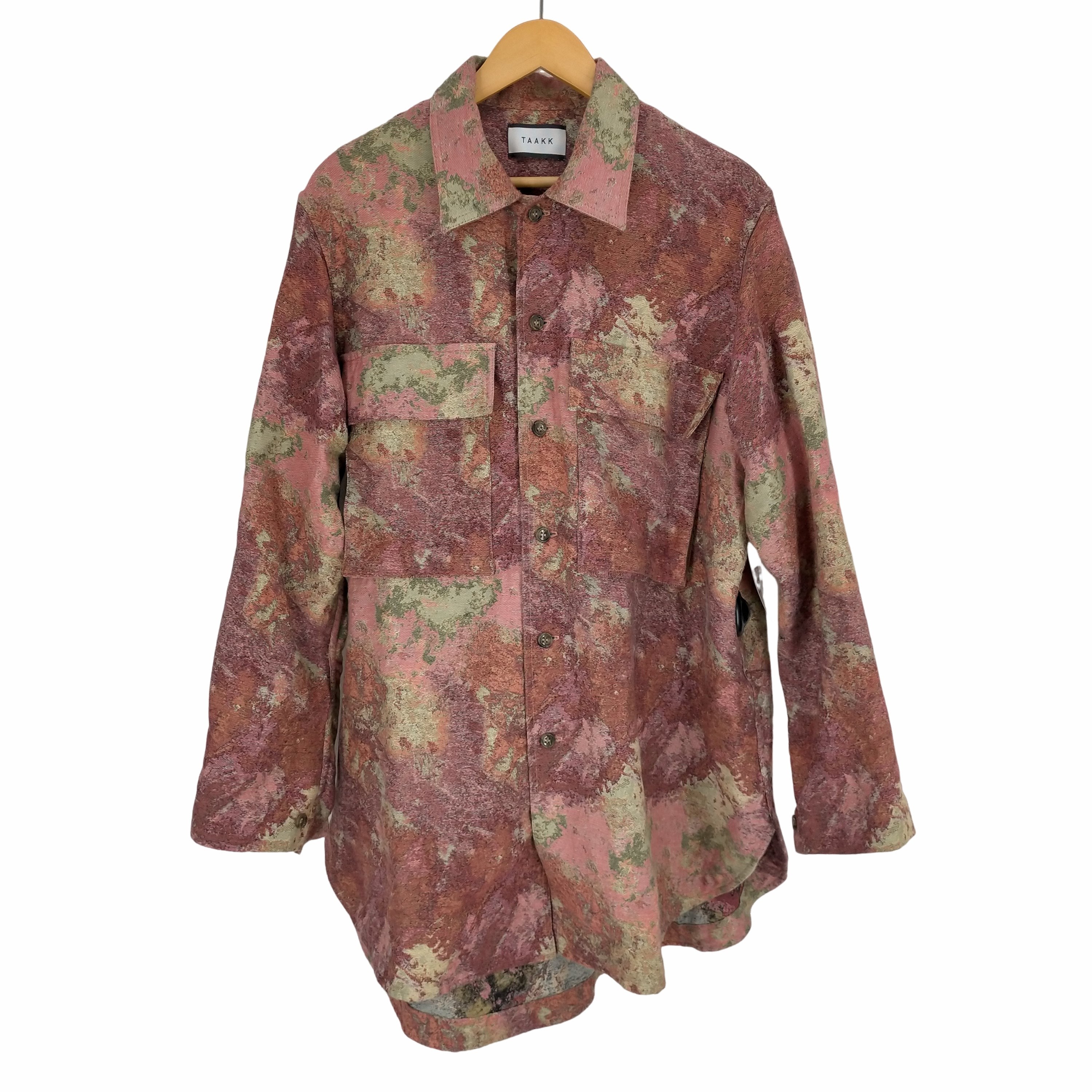 ターク TAAKK 23AW ABSTRACT JACQUARD LONG SHIRTS メンズ – ブランド ...