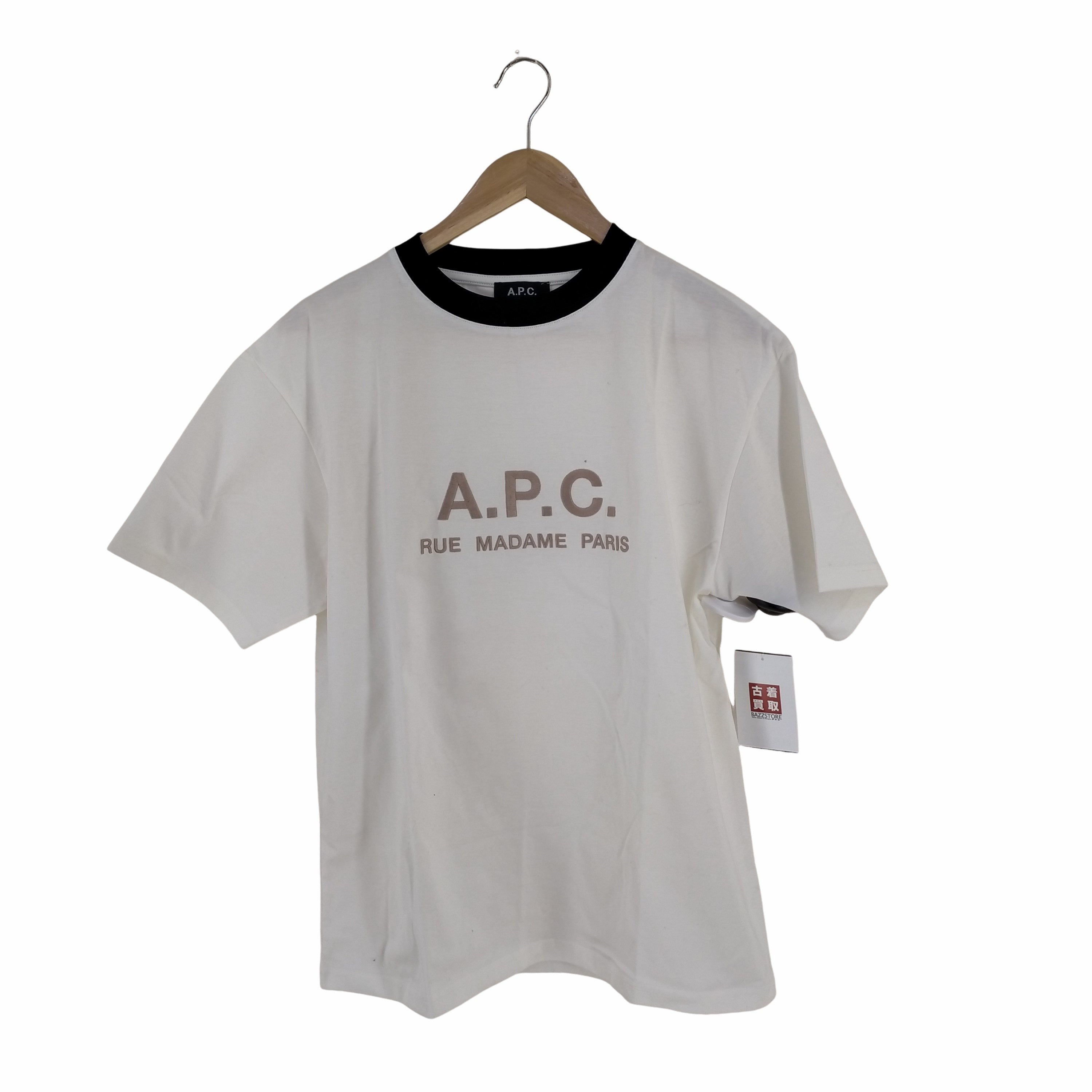 アーペーセー A.P.C. 別注 RUE MADAME エンブロイダリーロゴ クルー