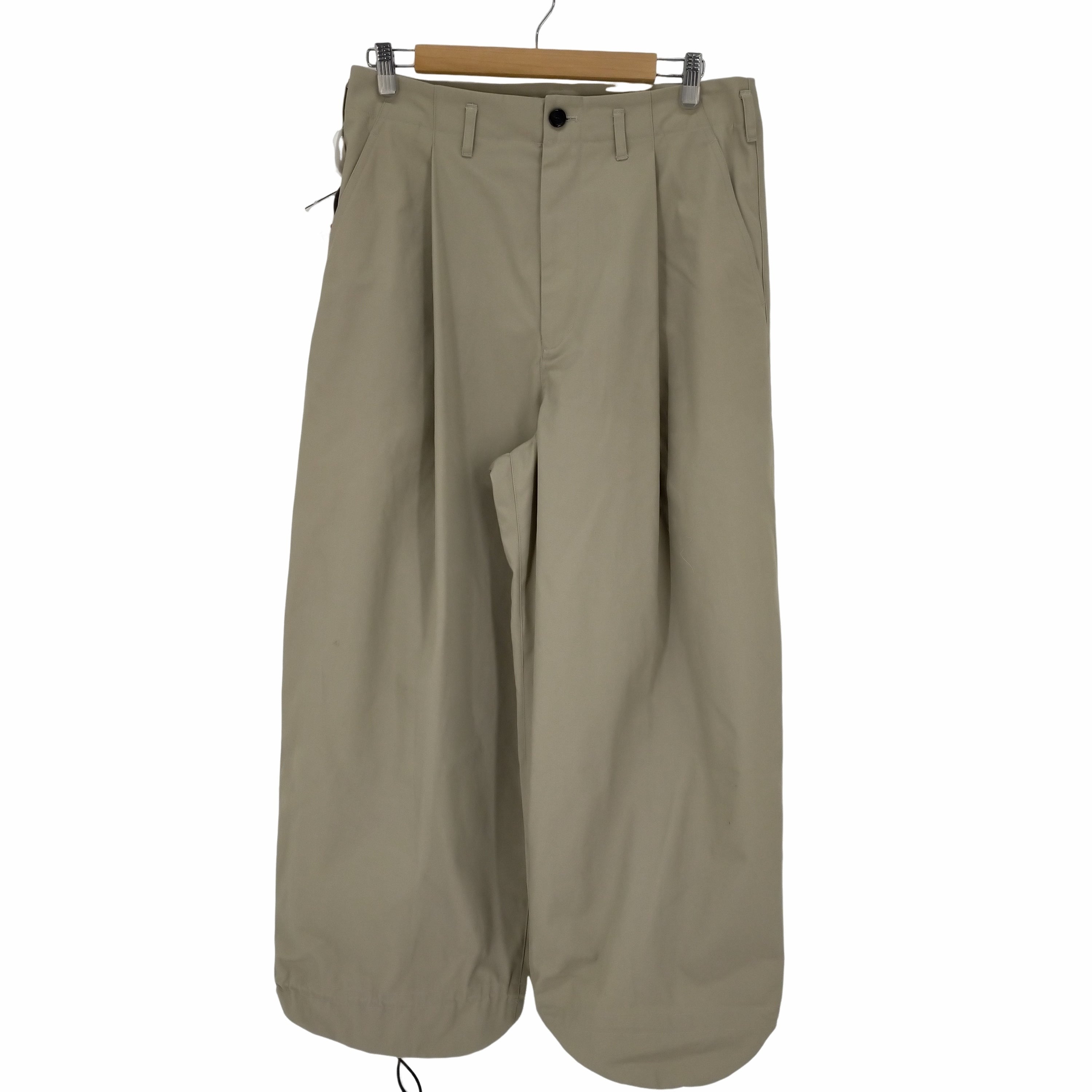 ヴォアーブ VOAAOV 23SS Organic Cotton Recycle Polyester Twill Wide Pants メン –  ブランド古着買取販売バズストア