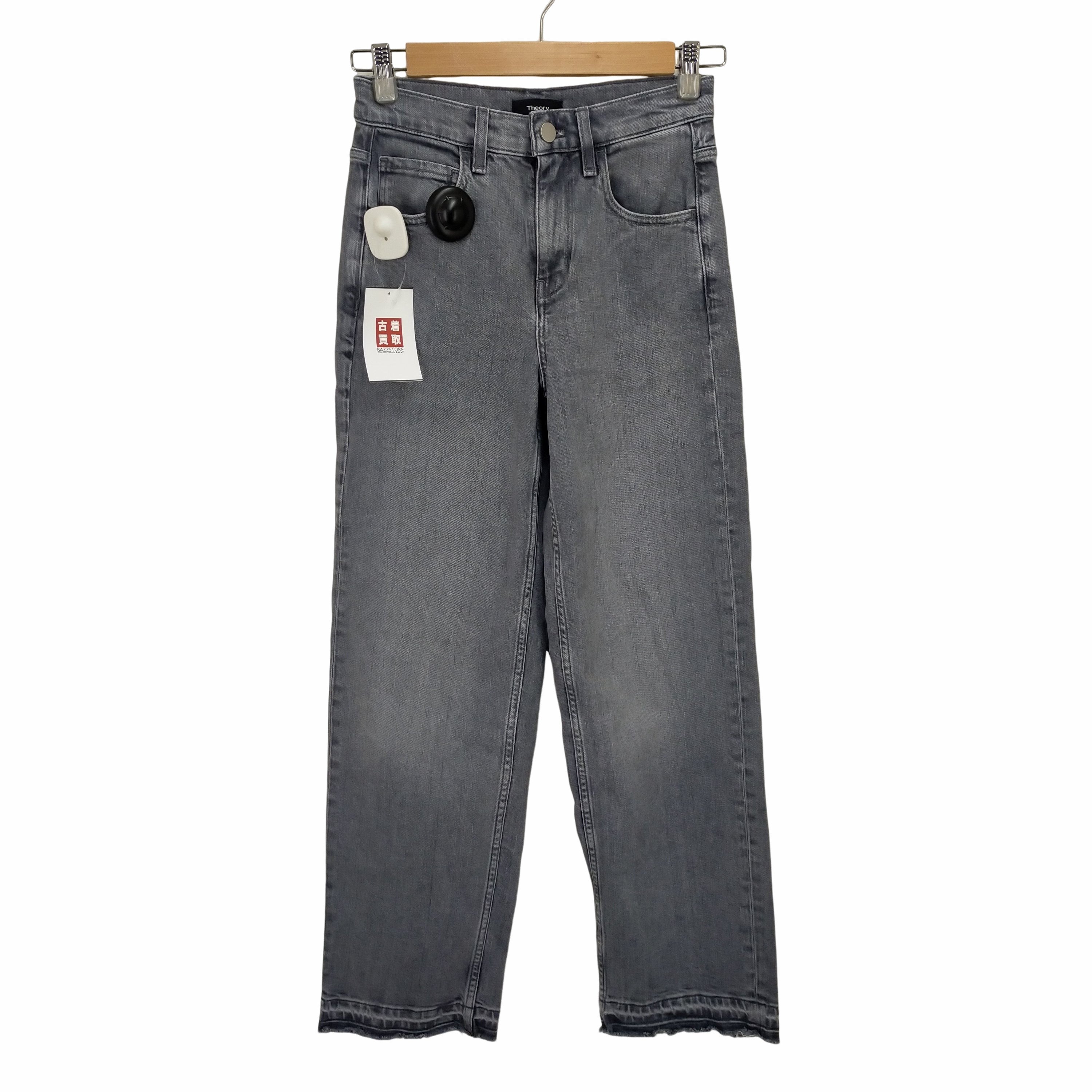 00s y2k theory セオリー Flare Denim（HIGH WAIST BUTTON DENIM FLARE 