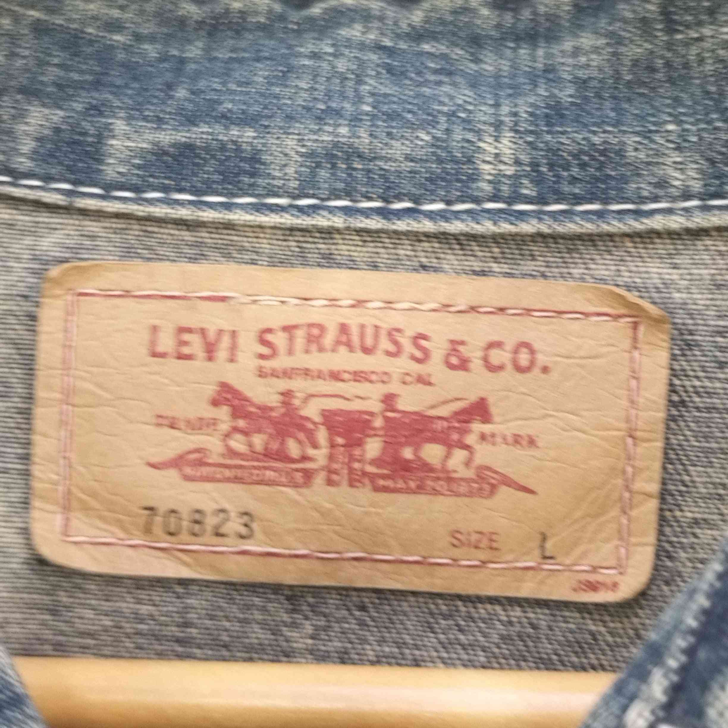 リーバイス Levis 70823 デニムカバーオール メンズ import：L