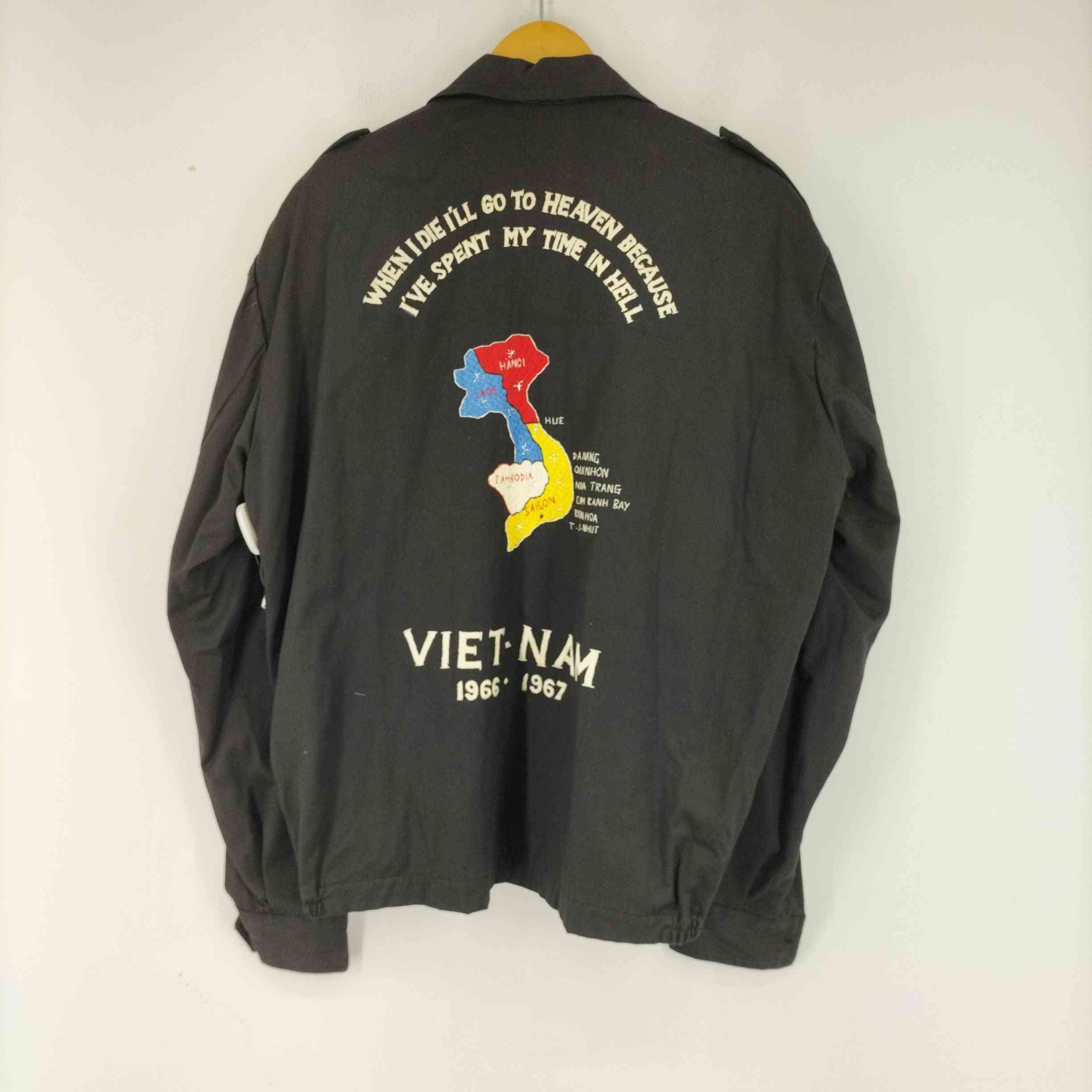 VIET-NAM JACKET ベトジャン スーベニアジャケット YKK回転式ジッパー