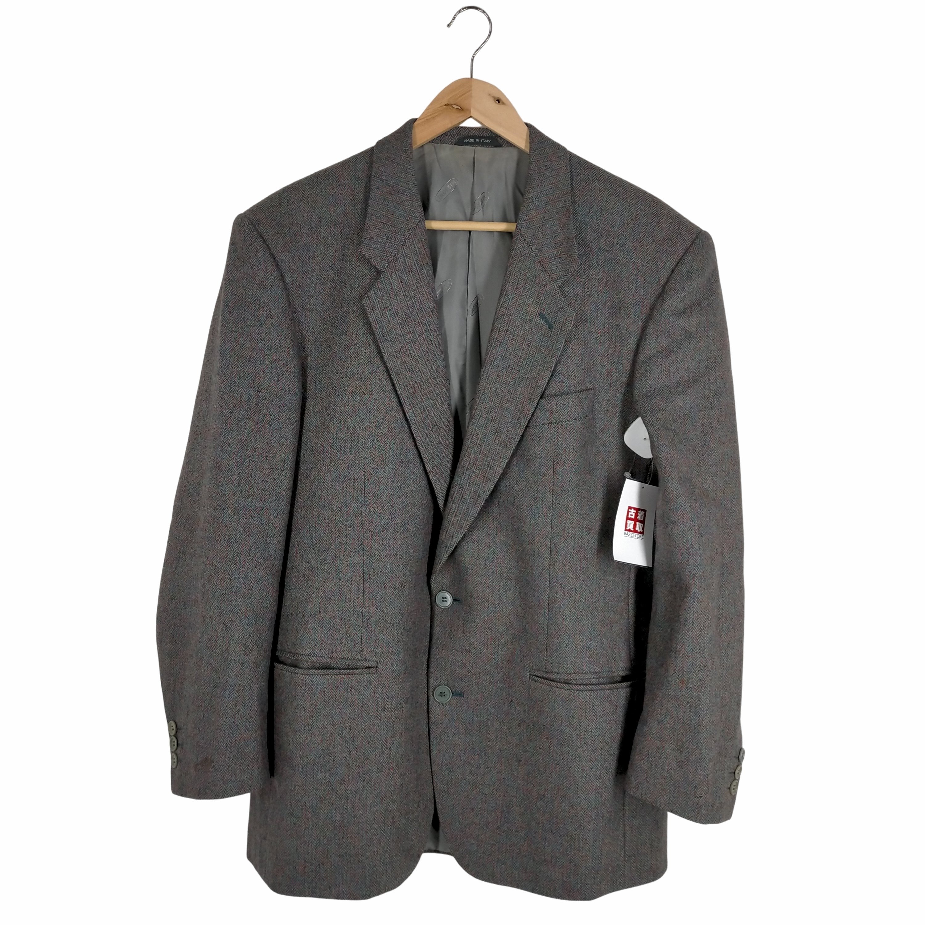 イタリア製 MISSONI UOMO ミッソーニ ウール オンブレ ミドル丈