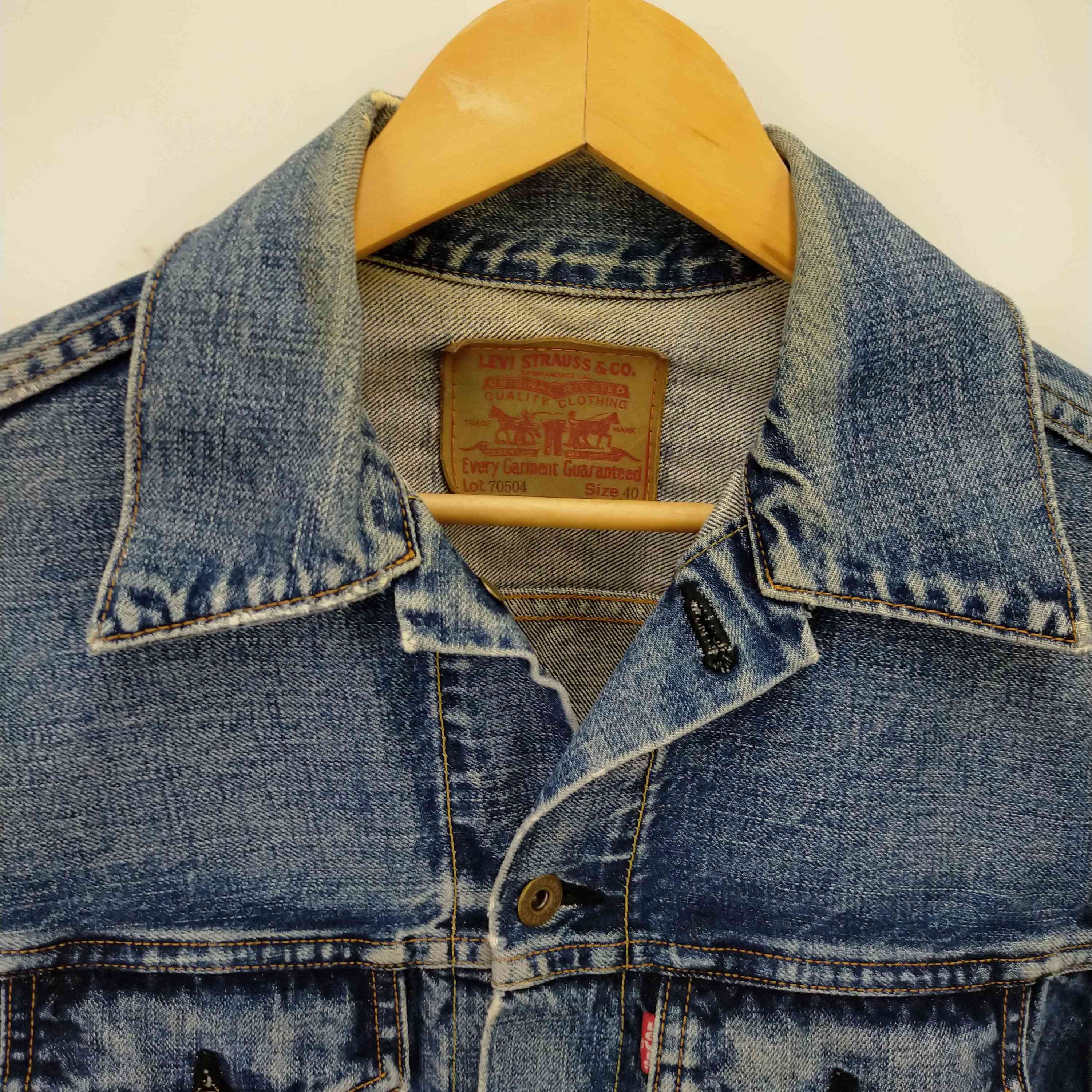 リーバイス Levis 90S 70504 J02刻印 復刻 4TH トラッカー
