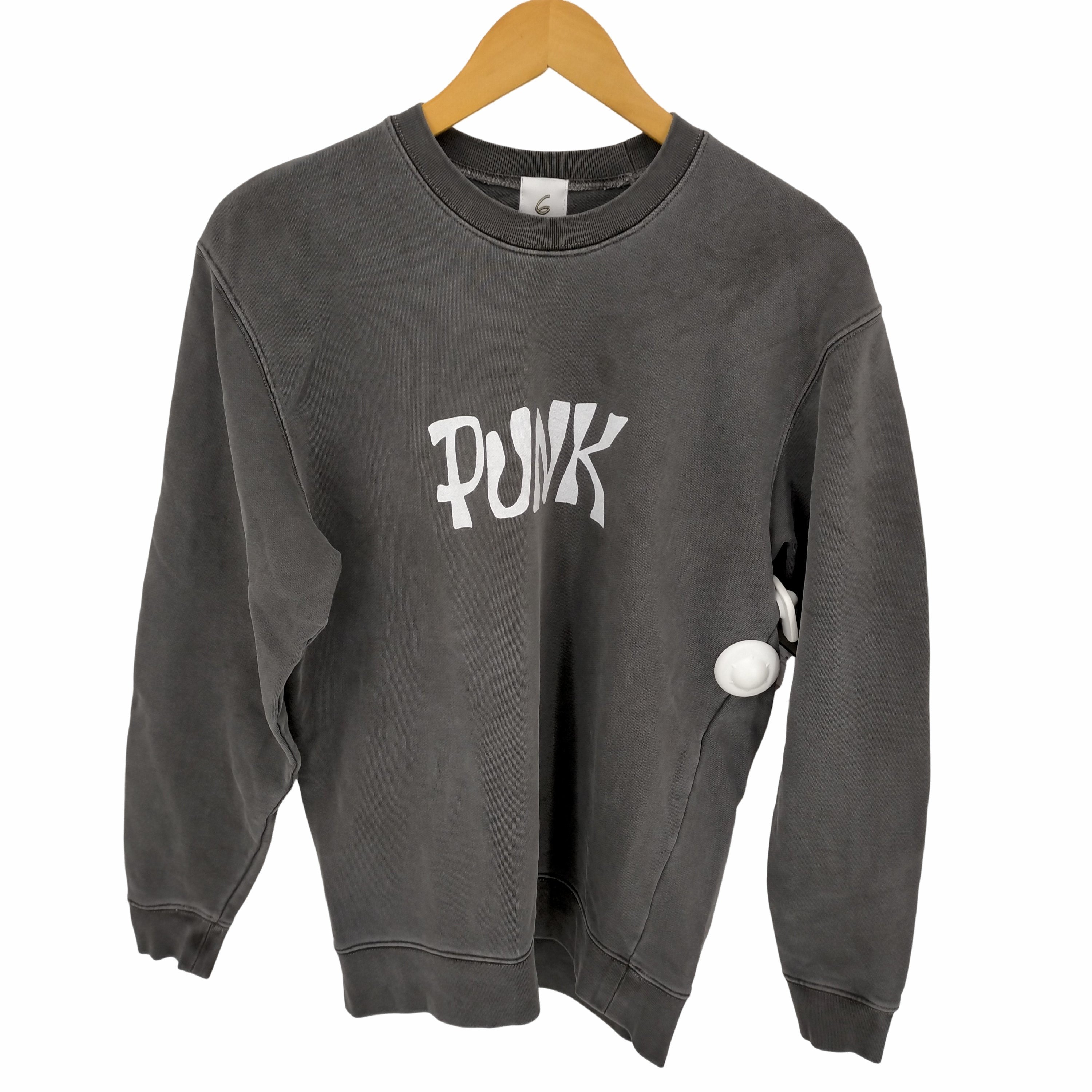 激安/新作 6 ROKU 試着のみ ロク SWEAT PUNK スウェット トップス
