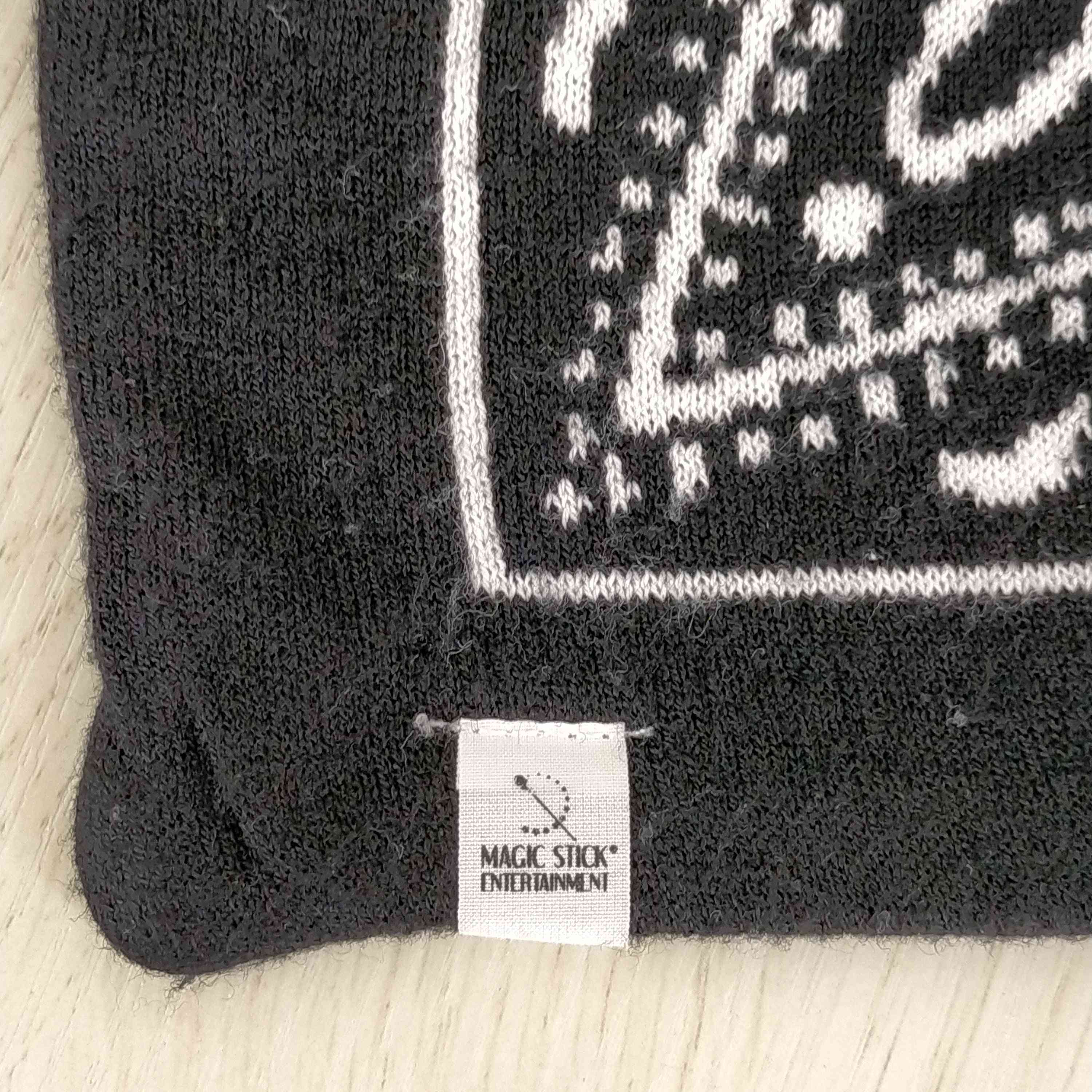 マジックスティック MAGIC STICK Cozy Knit Bandana Stole ペイズリー 