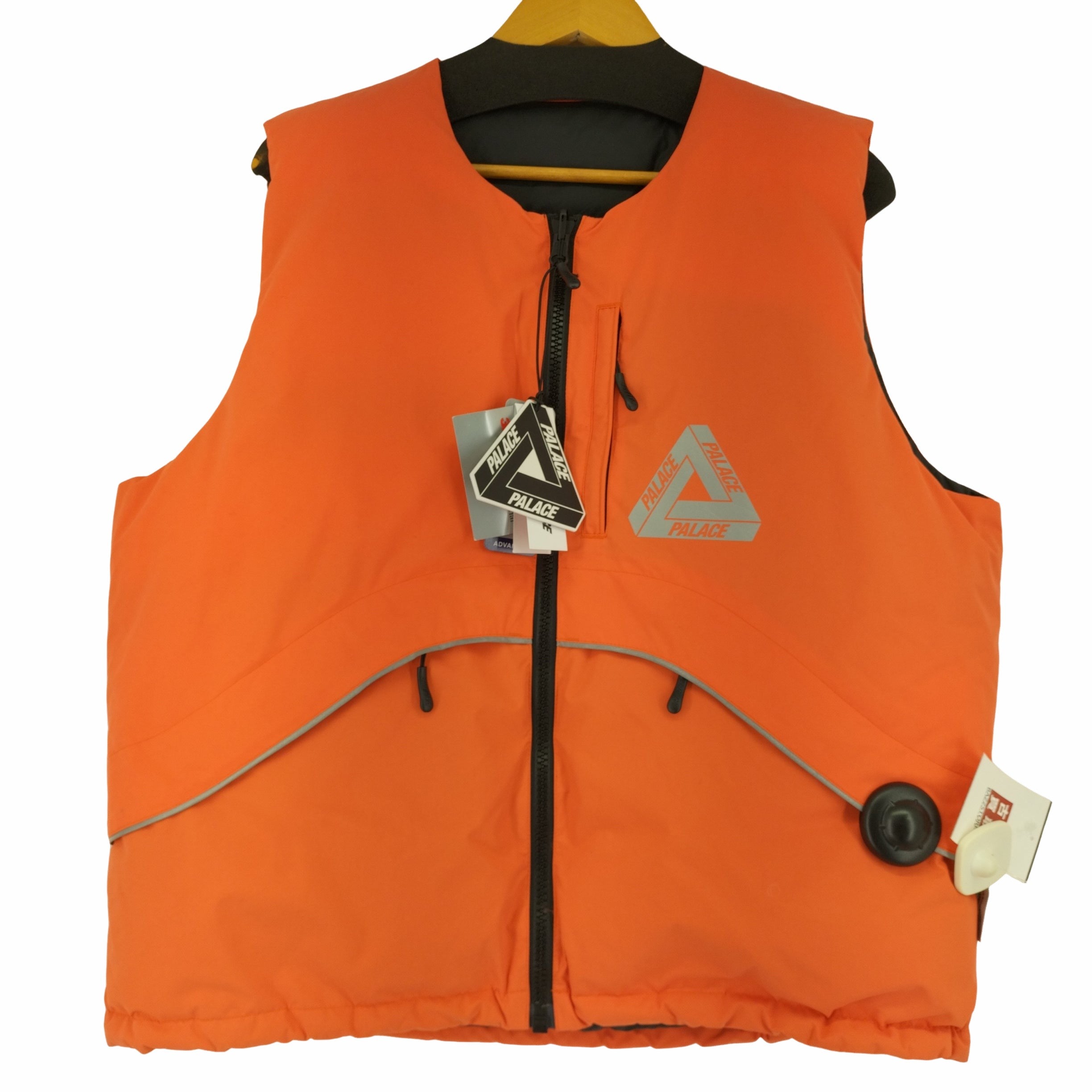 palace p-tech reversible puffa vest Lサイズ
