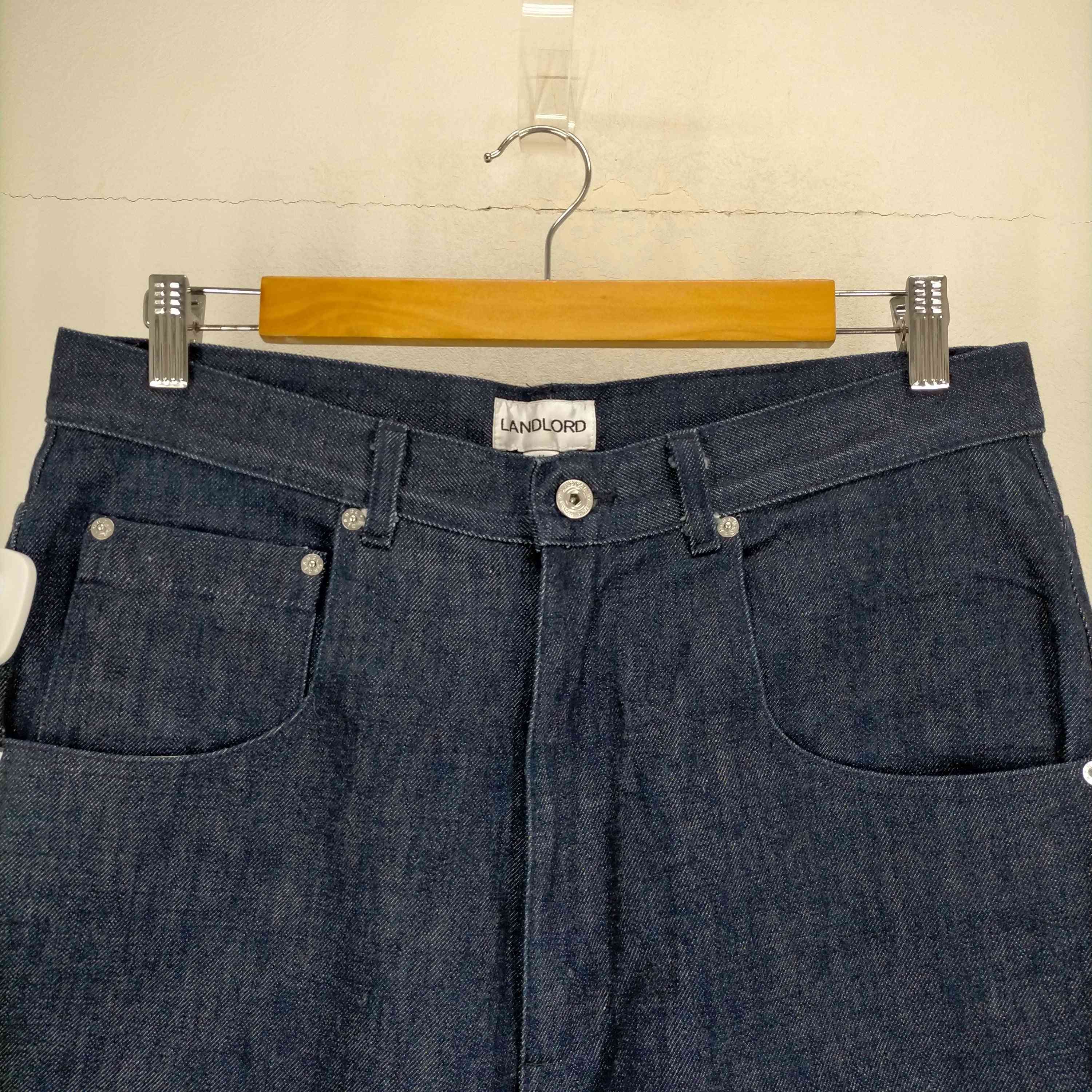 ランドロード LANDLORD MADE IN USA バギーデニムパンツ メンズ JPN：M 