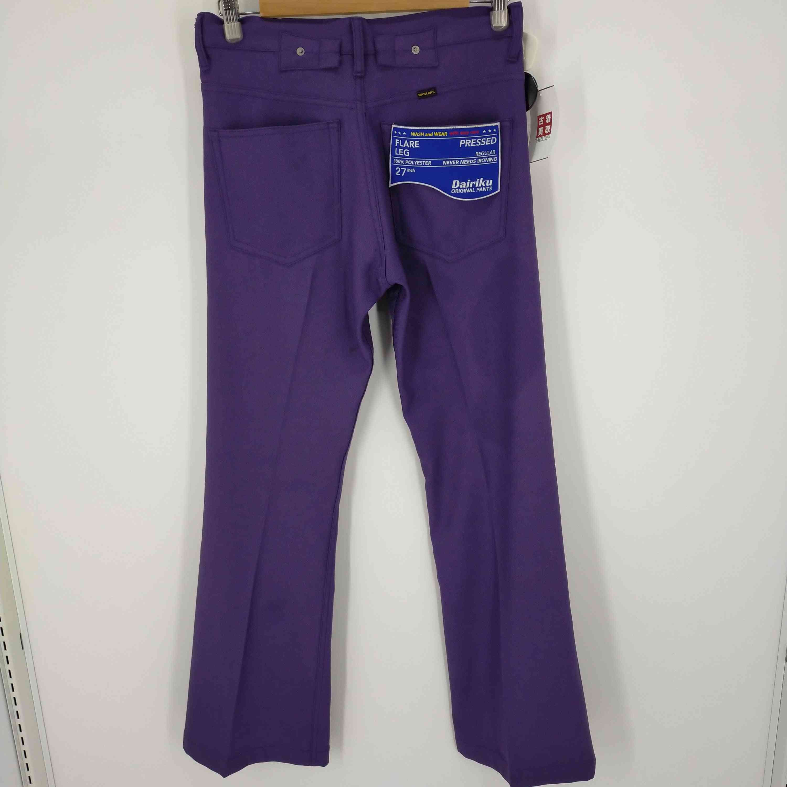22AW’Flare’Pressed Pants 27inch フラッシャーなし 22AW'Flare'Pressed Pants 27inch フラッシャーなし