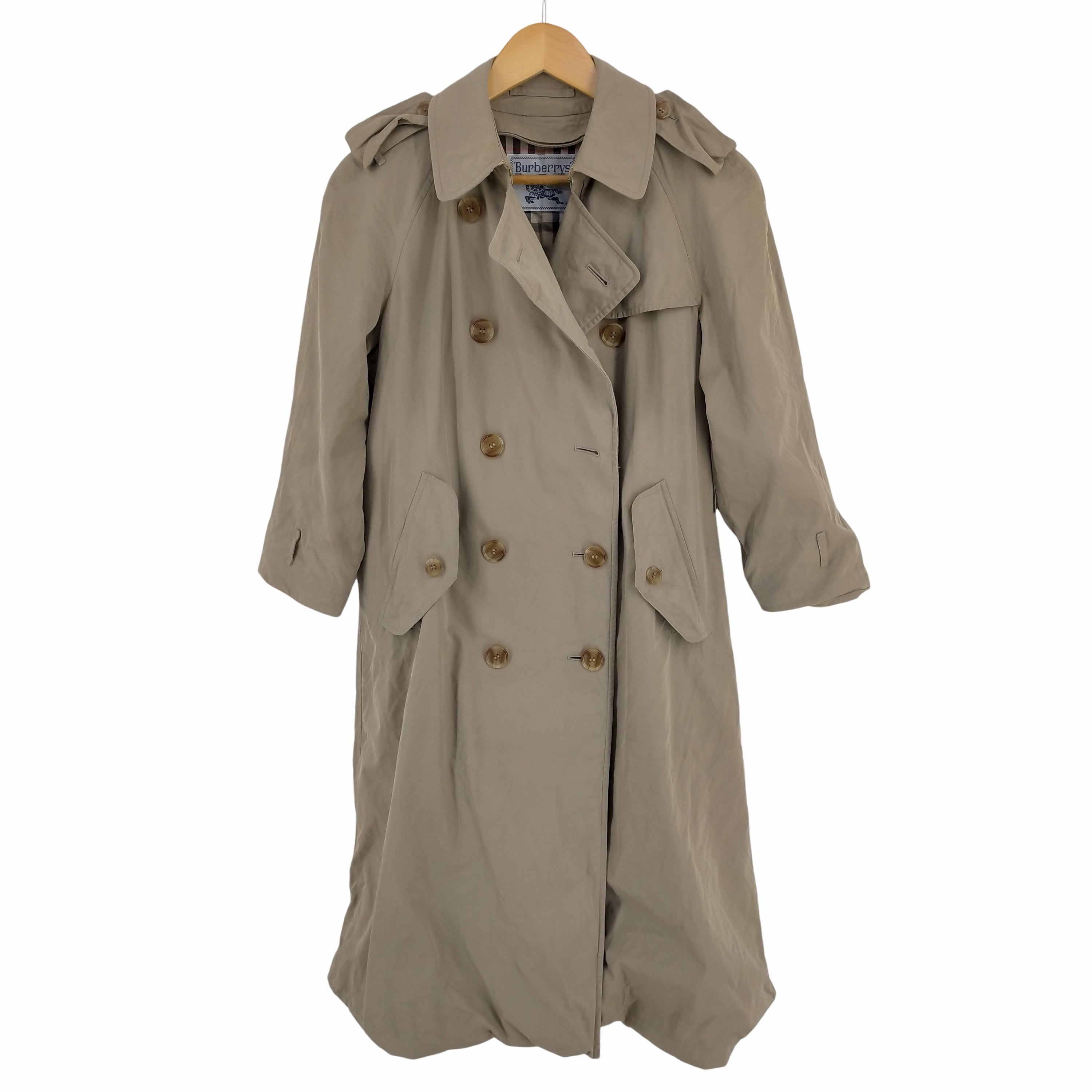 バーバリーズ BURBERRY'S 白タグ ノバチェック トレンチコート