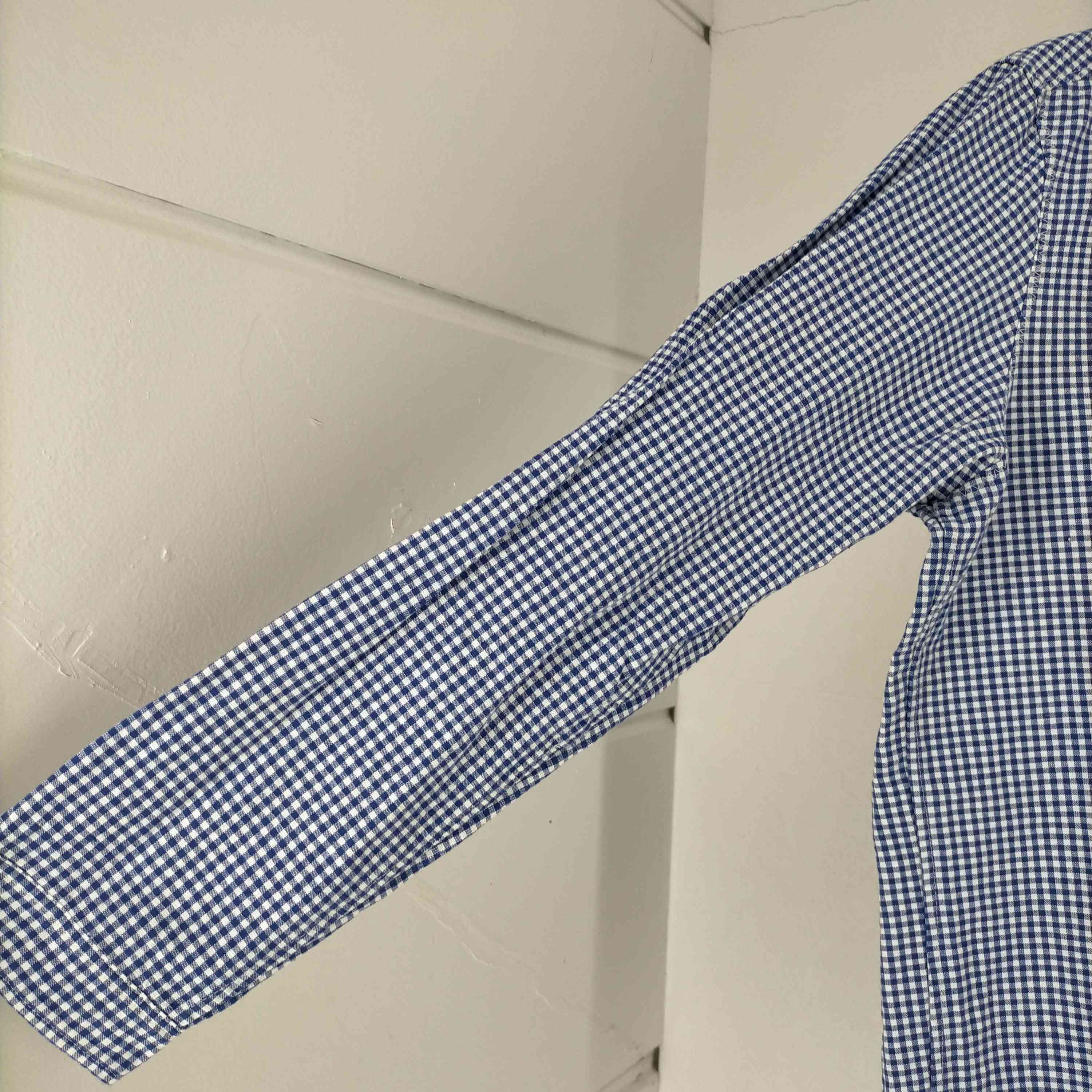 マイヨ maillot ギンガムチェック コットンリネン ショート