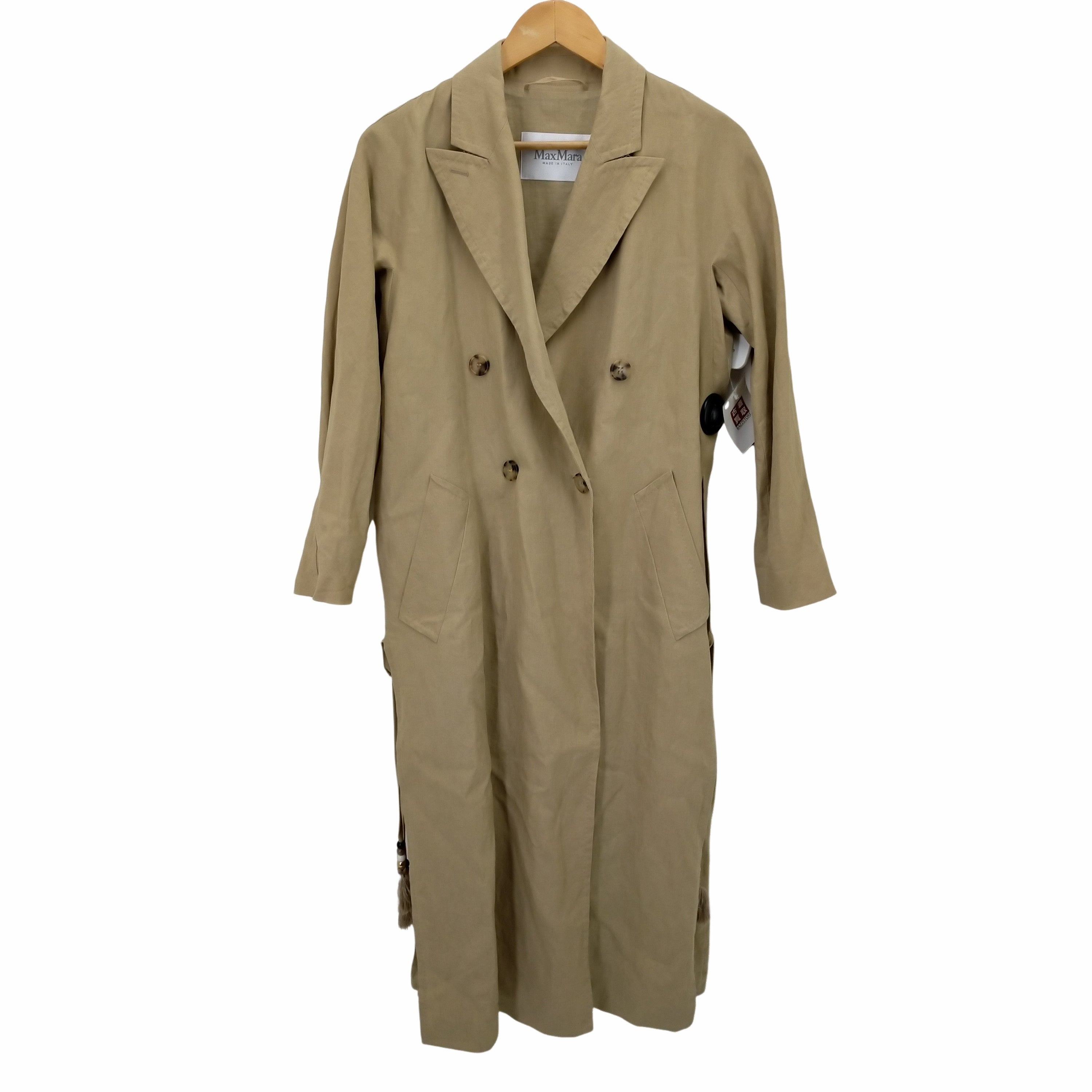 マックスマーラ MAX MARA ATELIER LINEN COAT レディース 34