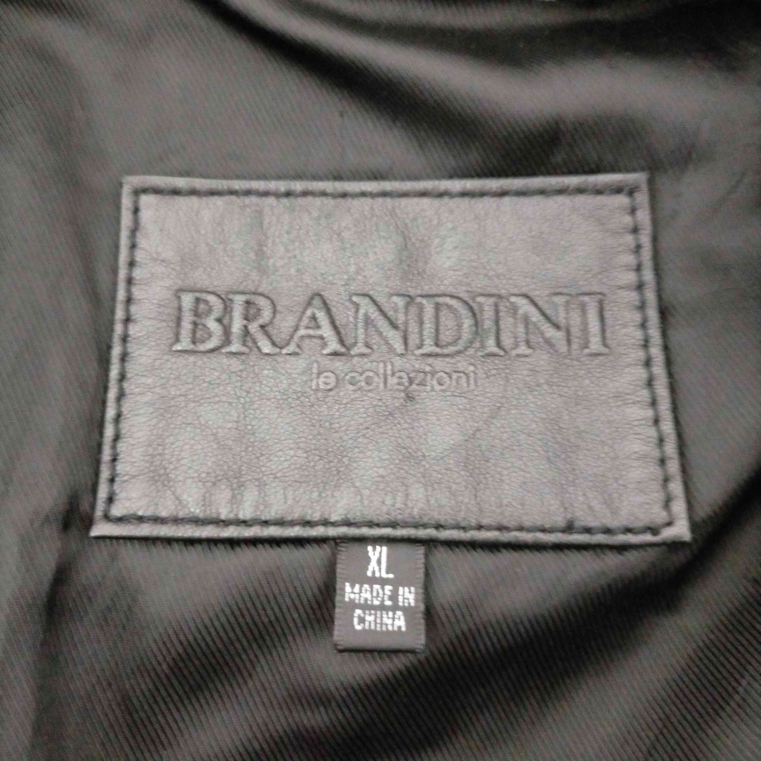 ブランディニ BRANDINI レザージャケット メンズ JPN：XL