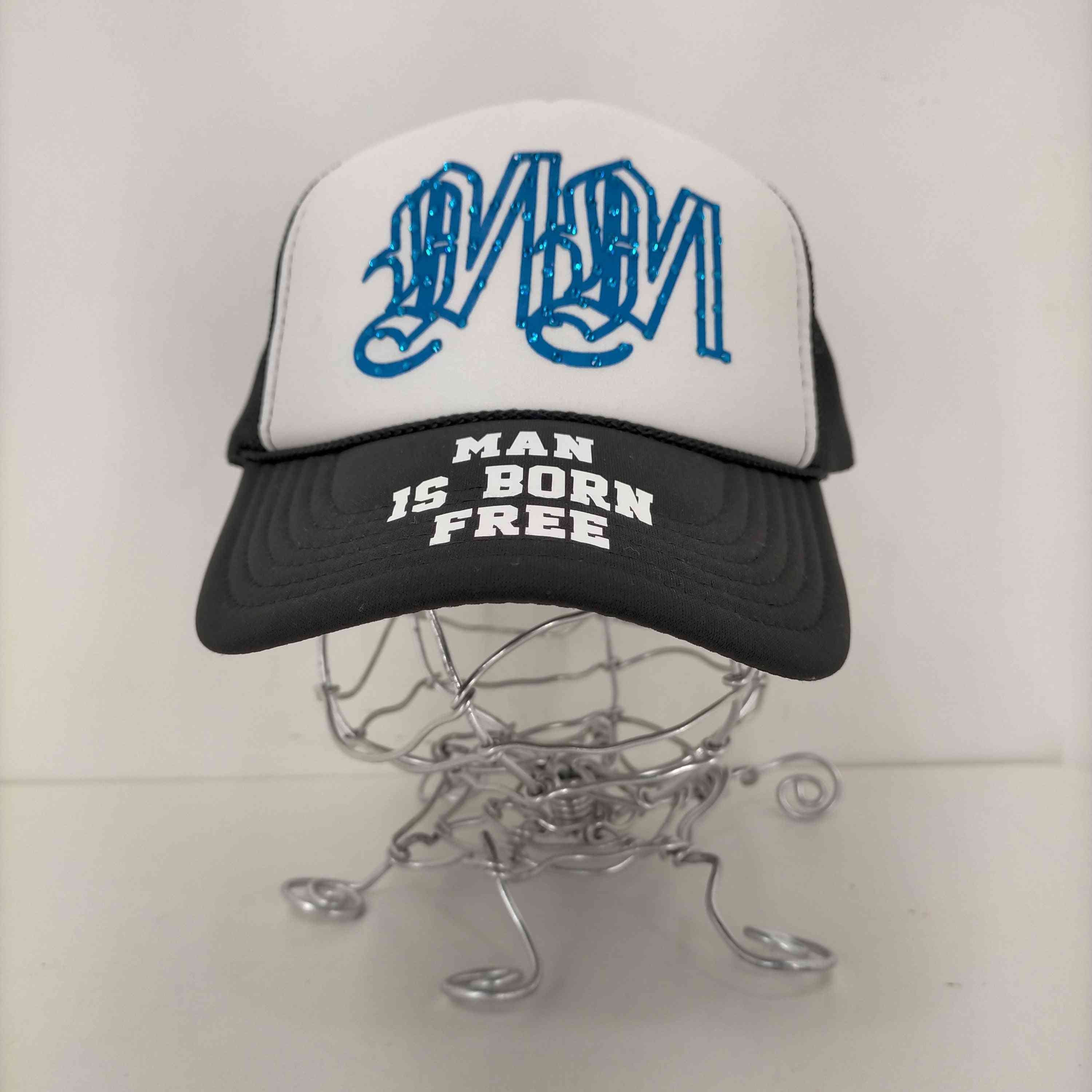 MARGINAL MAN MAN IS BORN FREE メッシュキャップ メンズ