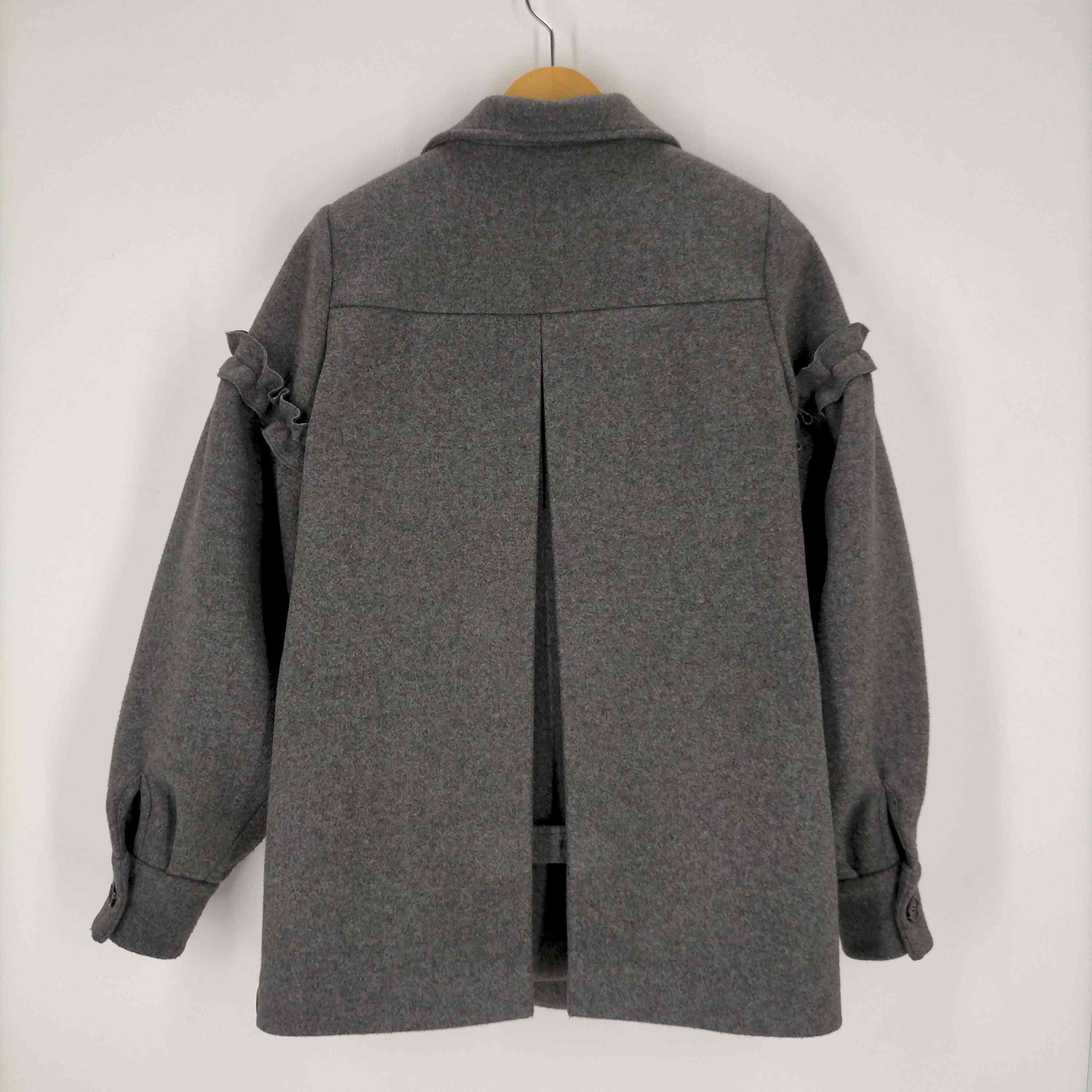 エピヌ epine volume wool tailored coat gray レディース – ブランド 