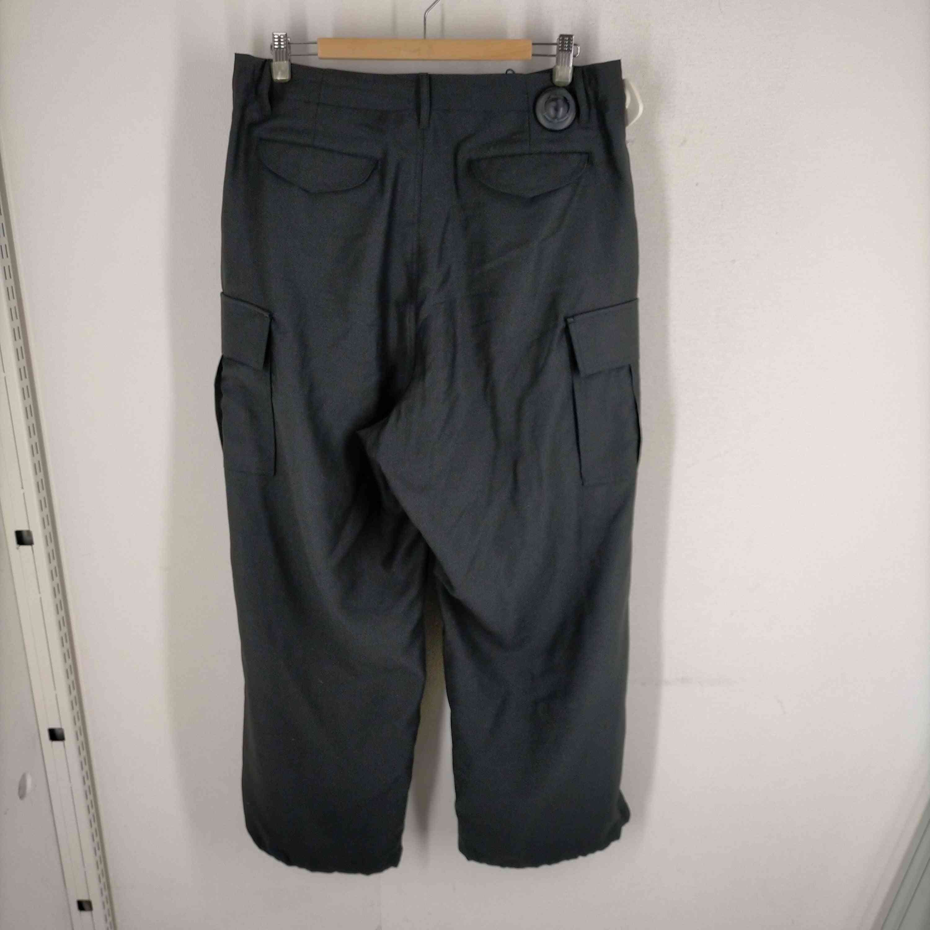 グラフペーパー Graphpaper 24SS Wool Cupro Military Cargo Pants 